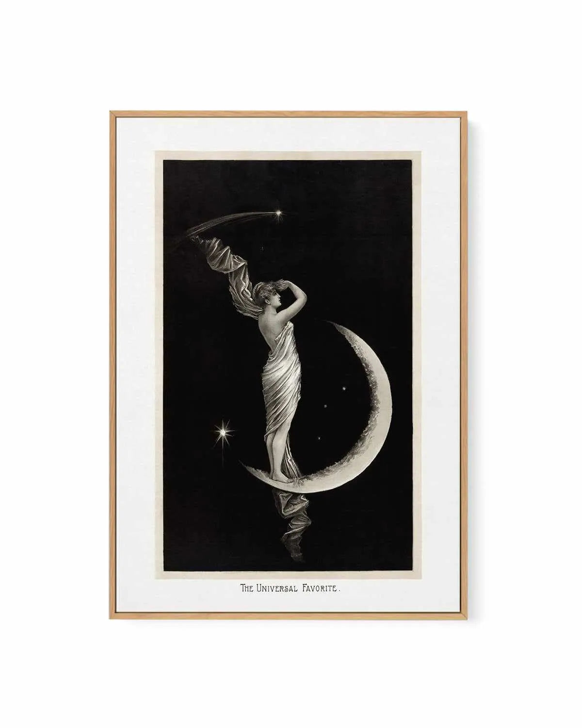The Universal Favourite Vintage Poster | Framed Canvas Art Print from Olive et Oriel where you can shop wallpaper and artworks online