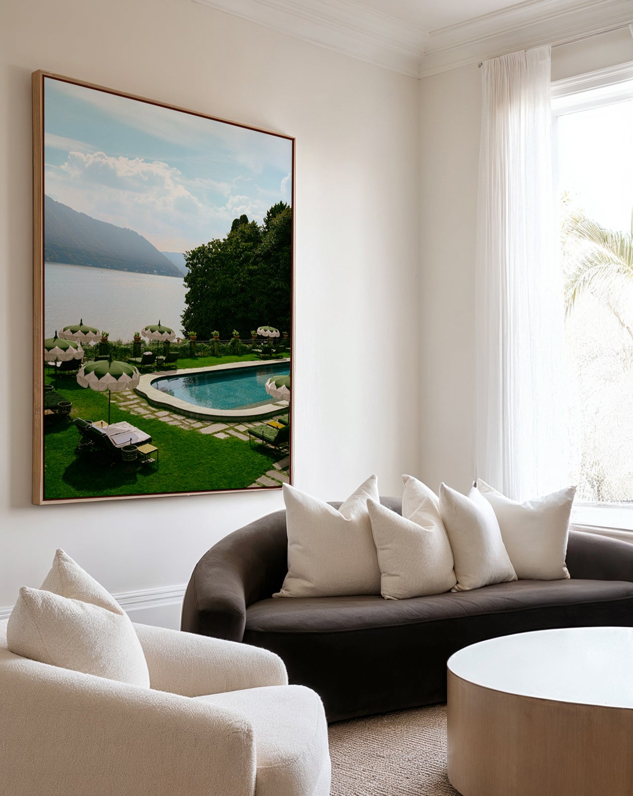 The View I by Carson Grzegorczyk | Framed Canvas Art Print