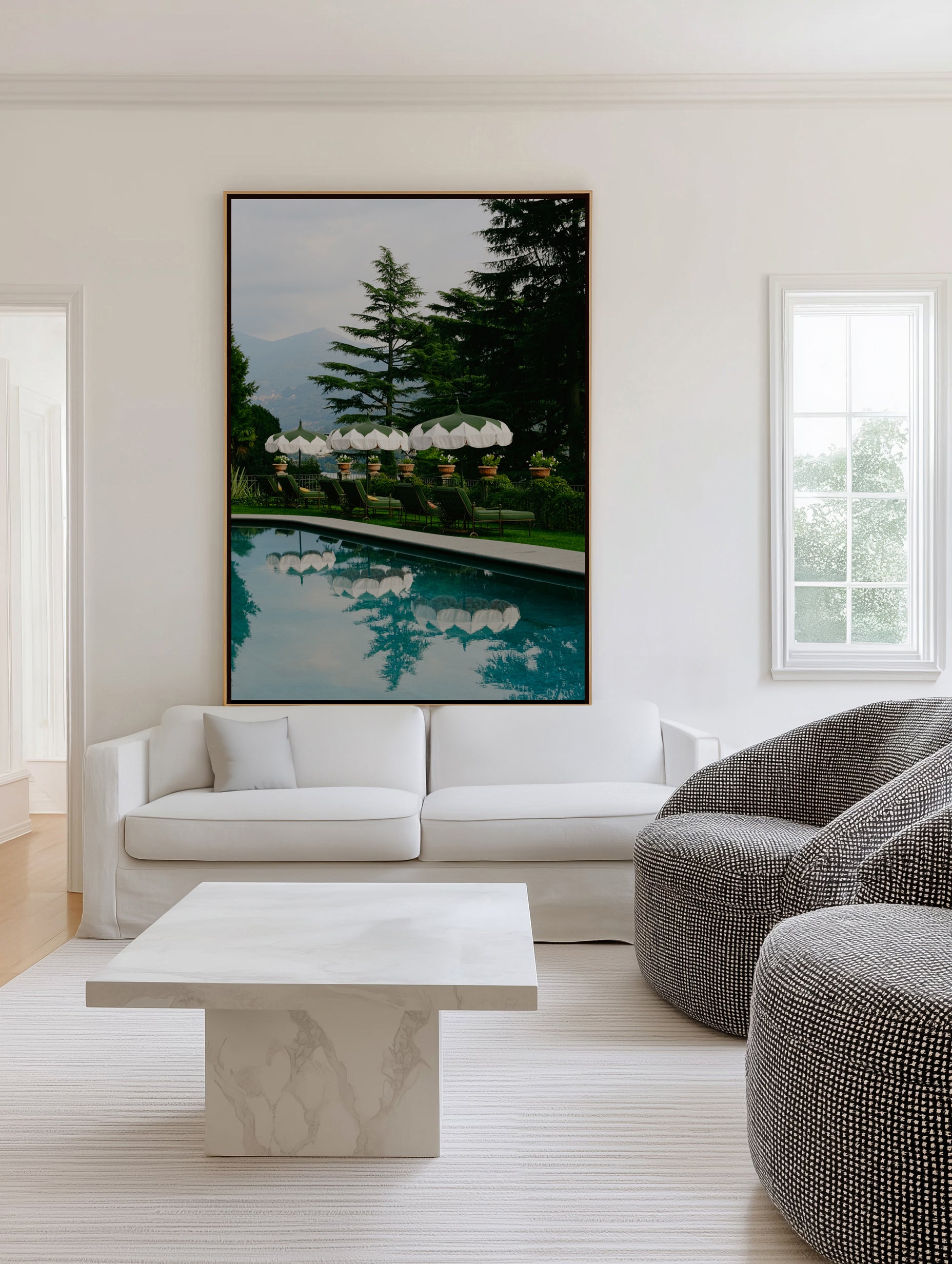 The View II by Carson Grzegorczyk | Framed Canvas Art Print