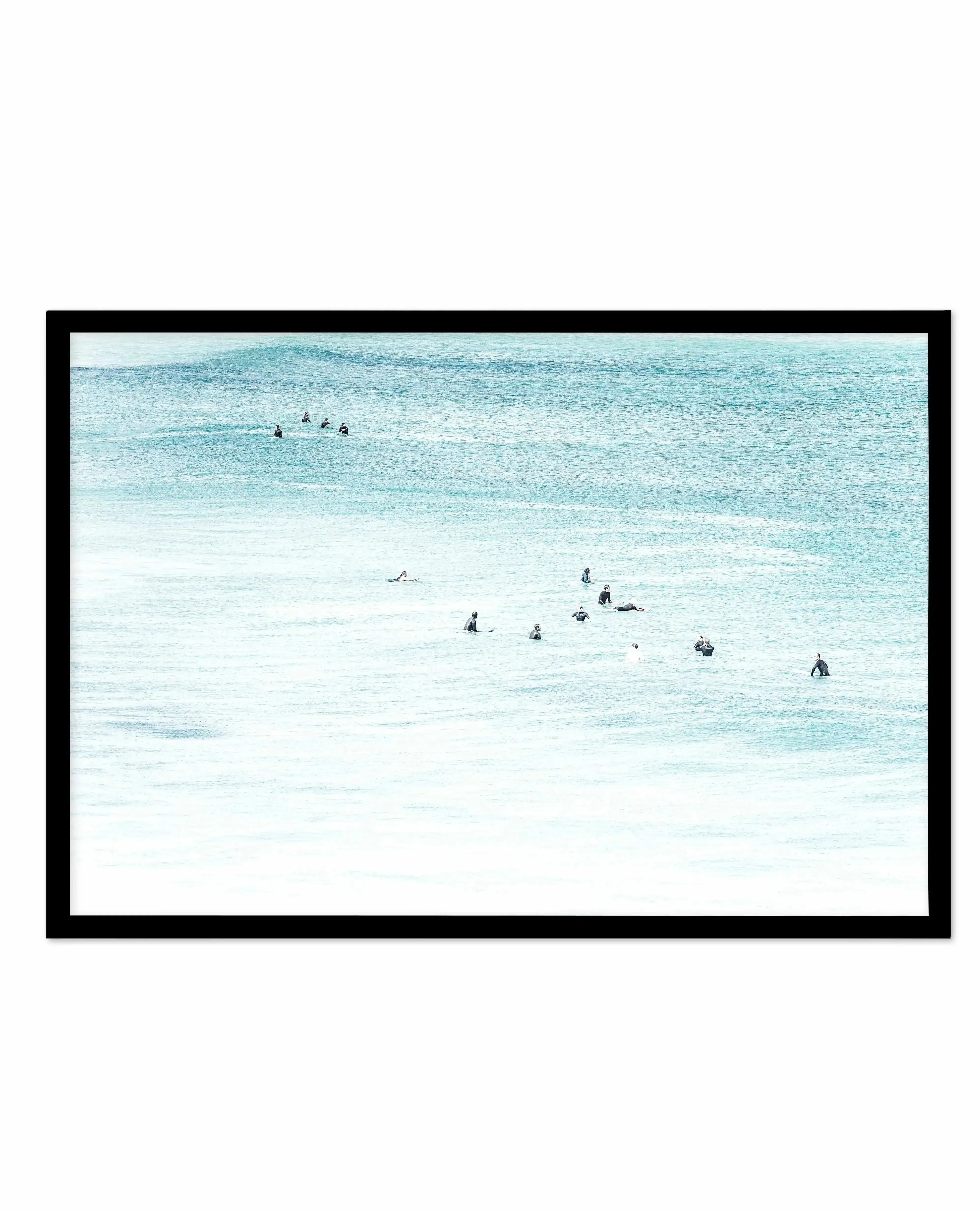 The Wait | Bondi Art Print-PRINT-Olive et Oriel-Olive et Oriel-A5 | 5.8" x 8.3" | 14.8 x 21cm-Black-With White Border-Buy-Australian-Art-Prints-Online-with-Olive-et-Oriel-Your-Artwork-Specialists-Austrailia-Decorate-With-Coastal-Photo-Wall-Art-Prints-From-Our-Beach-House-Artwork-Collection-Fine-Poster-and-Framed-Artwork