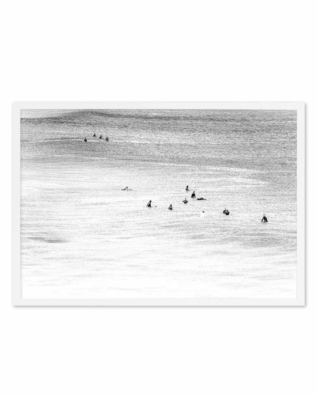 The Wait | Bondi B&W Art Print