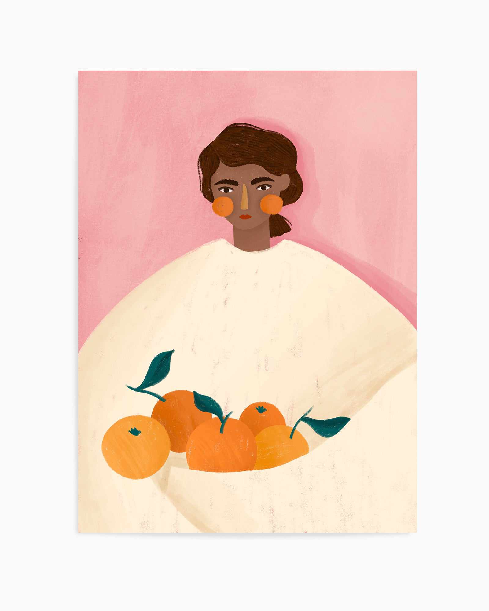 The Woman With the Oranges By Bea Muller | Art Print