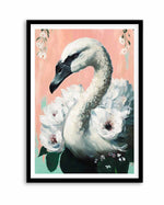 The Swan By Treechild | Art Print