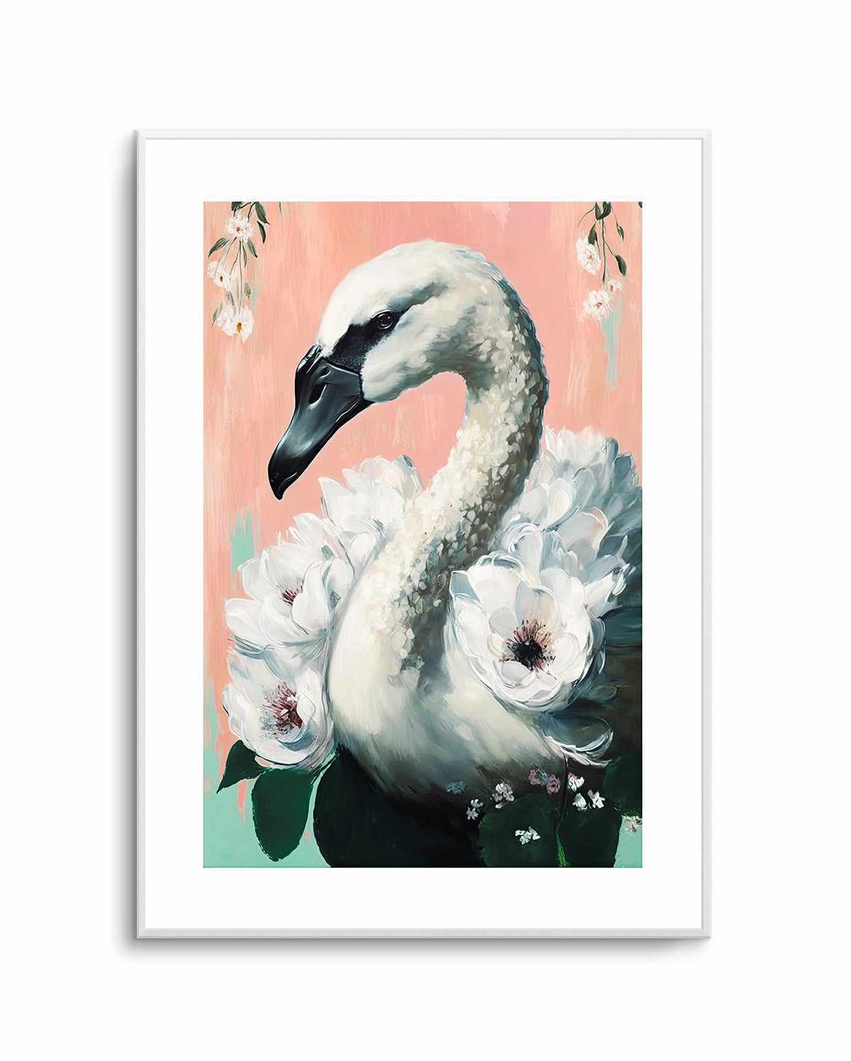 The Swan By Treechild | Art Print