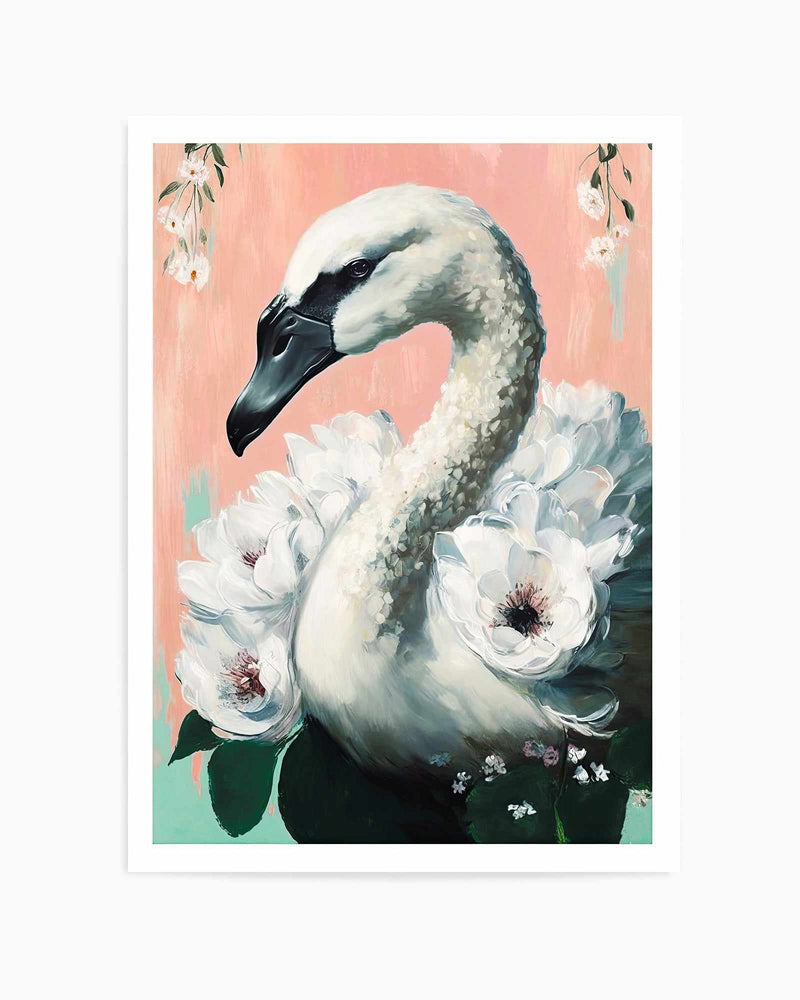 The Swan By Treechild | Art Print