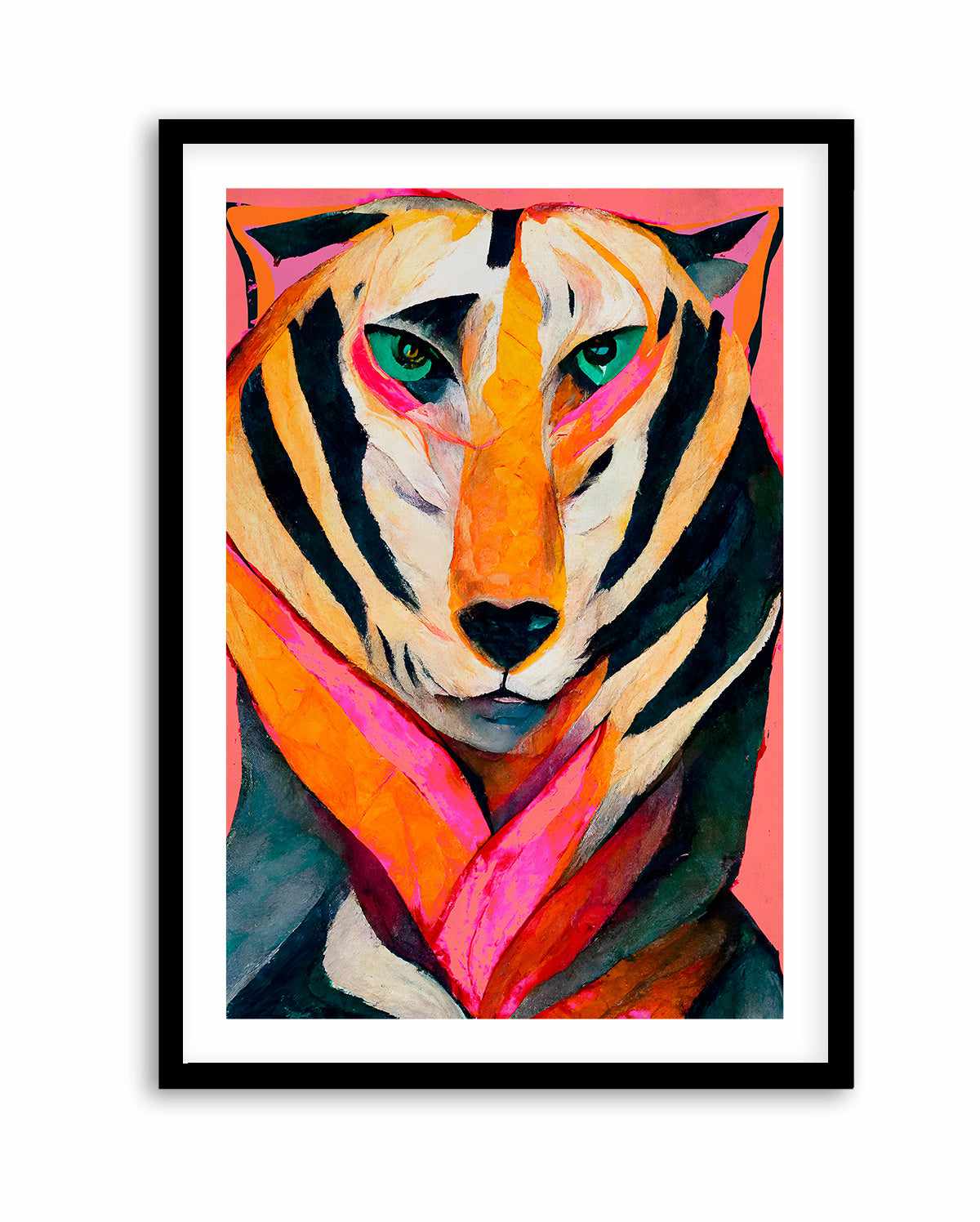 The tiger By Treechild | Art Print