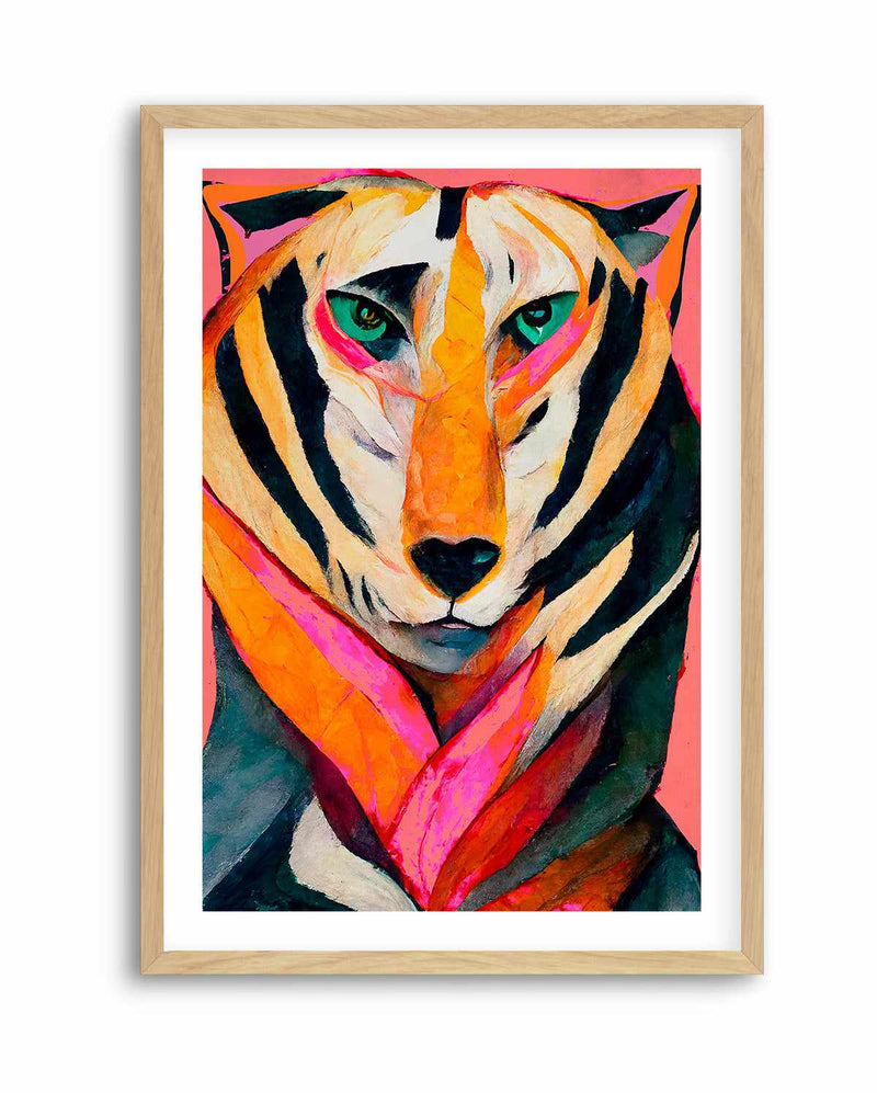 The tiger By Treechild | Art Print