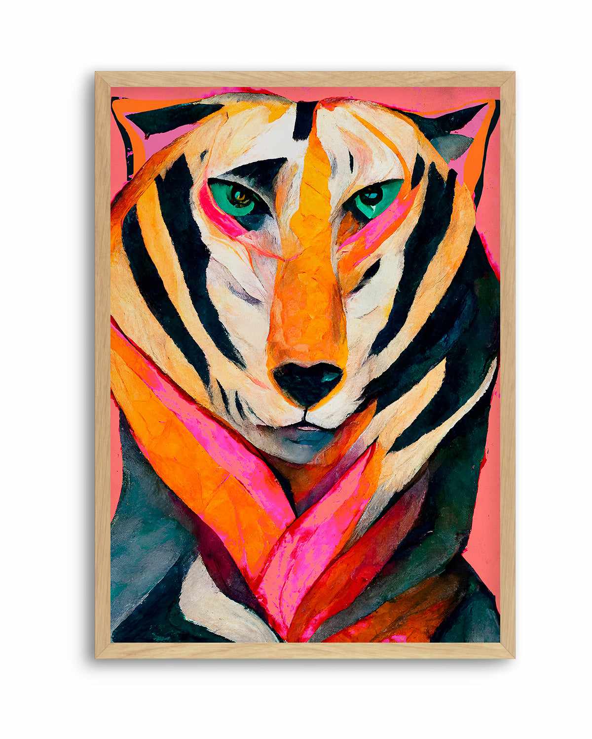 The tiger By Treechild | Art Print