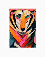 The tiger By Treechild | Art Print
