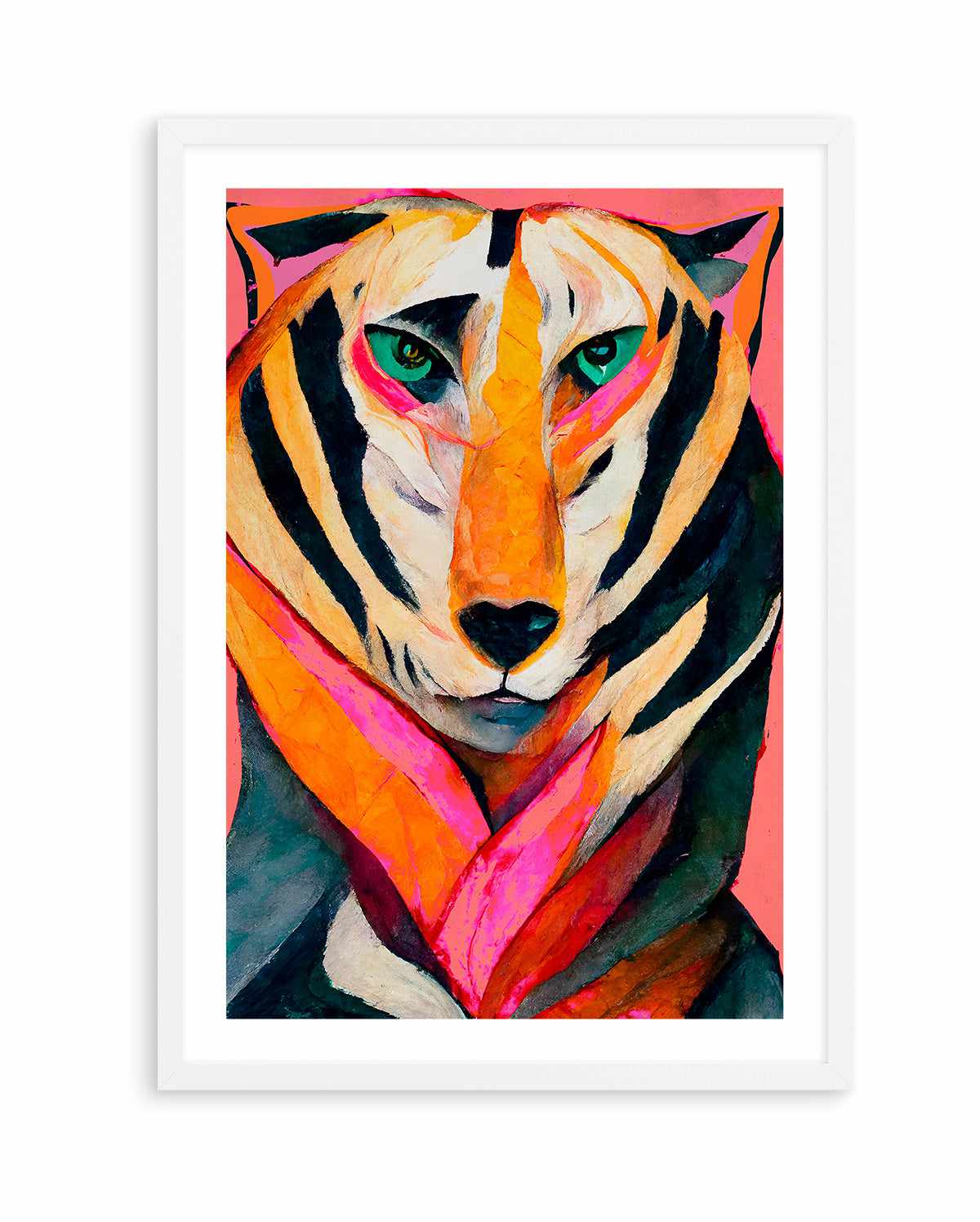 The tiger By Treechild | Art Print