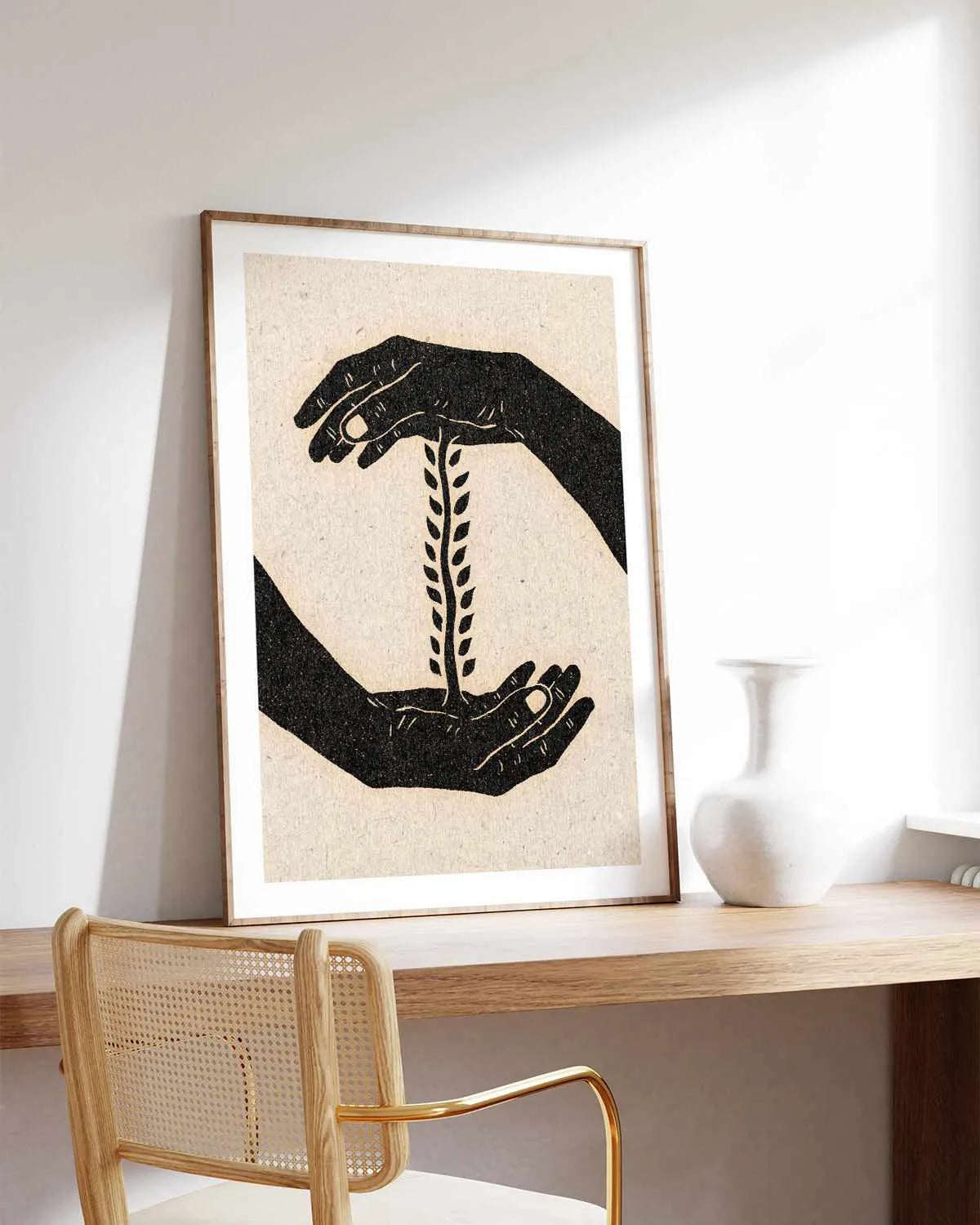 The Bond by David Schmitt Art Print from Olive et Oriel where you can shop wallpaper and artworks online