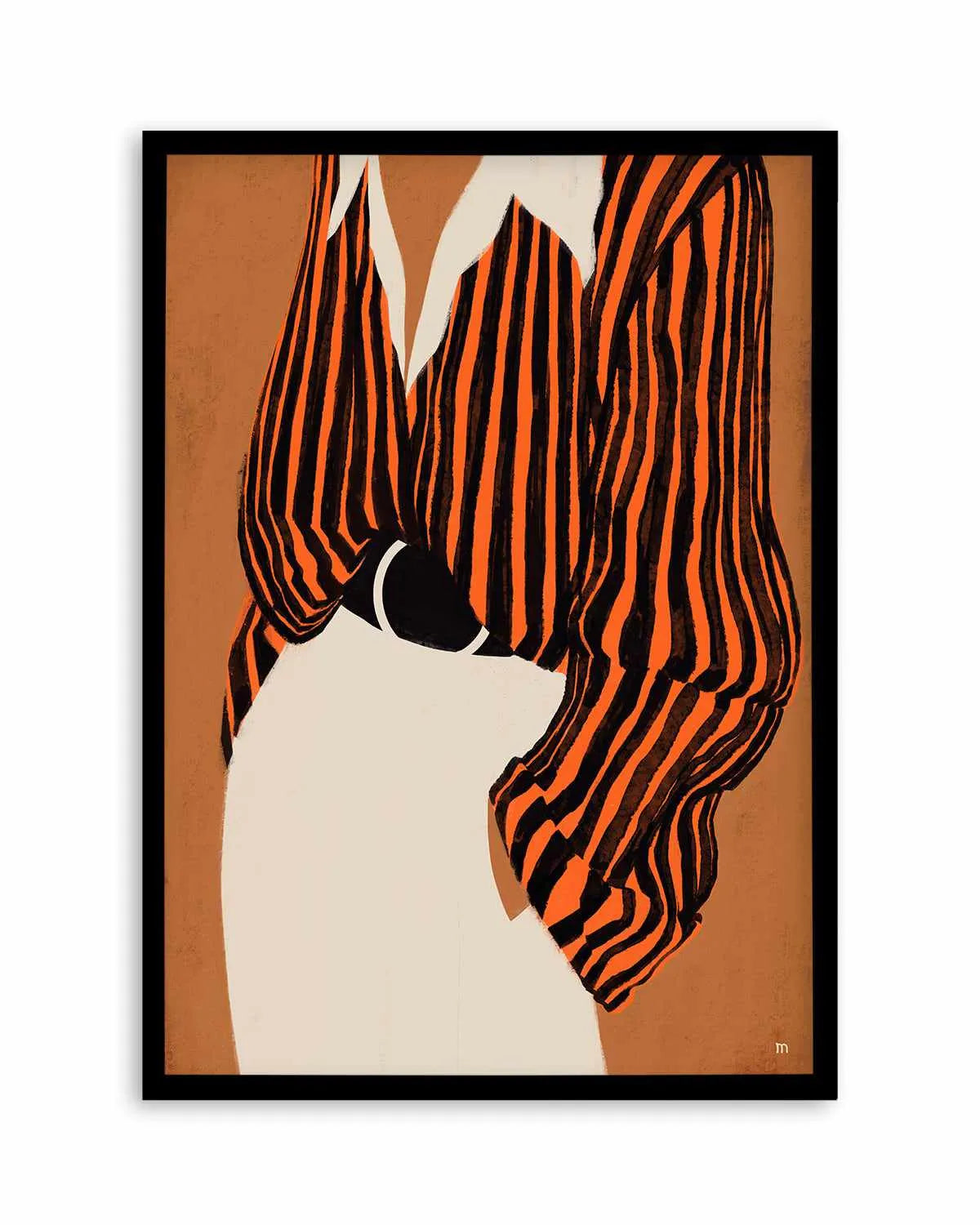 The Striped Shirt by Marco Marella | Art Print from Olive et Oriel where you can shop wallpaper and artworks online