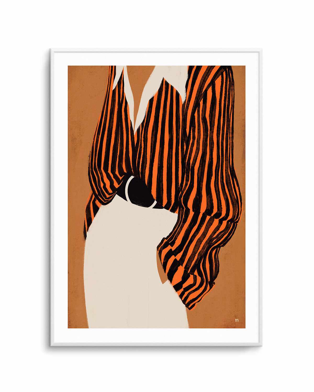 The Striped Shirt  by Marco Marella | Art Print