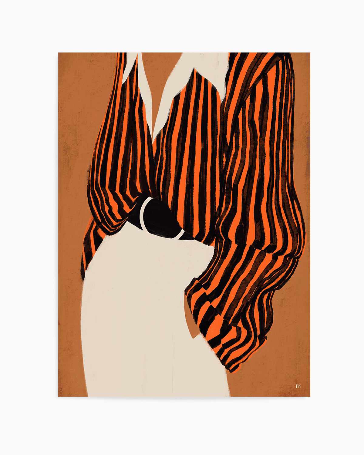 The Striped Shirt  by Marco Marella | Art Print