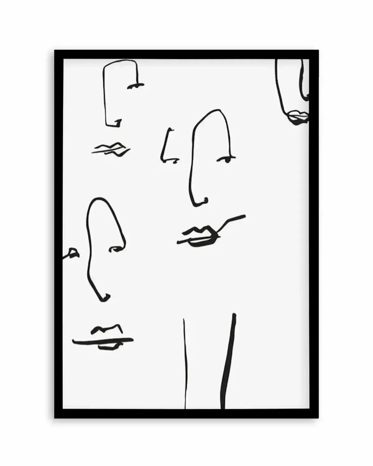 Their Faces I Art Print from Olive et Oriel where you can shop wallpaper and artworks online