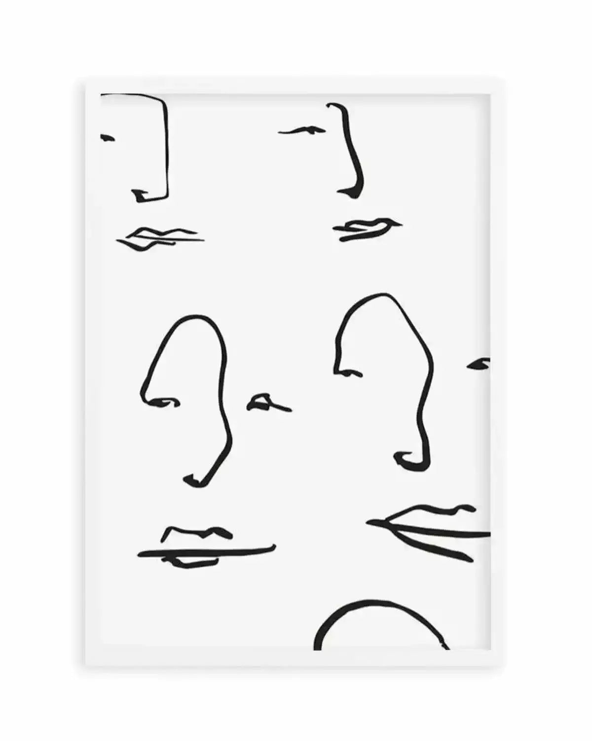 Their Faces II Art Print from Olive et Oriel where you can shop wallpaper and artworks online