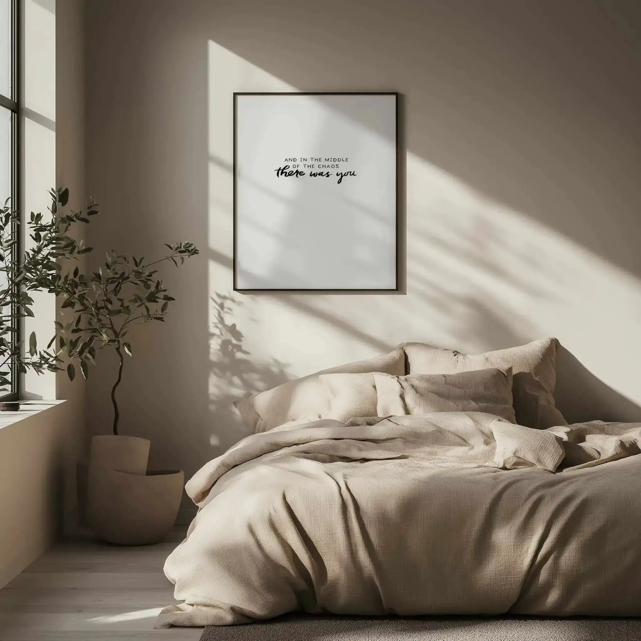 There Was You | Hand scripted Art Print from Olive et Oriel where you can shop wallpaper and artworks online