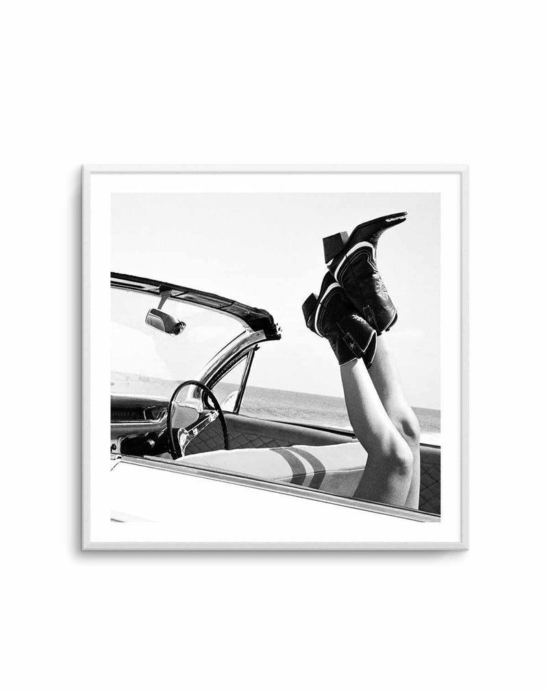 These Boots B&W by Amy Hallam | Art Print from Olive et Oriel where you can shop wallpaper and artworks online