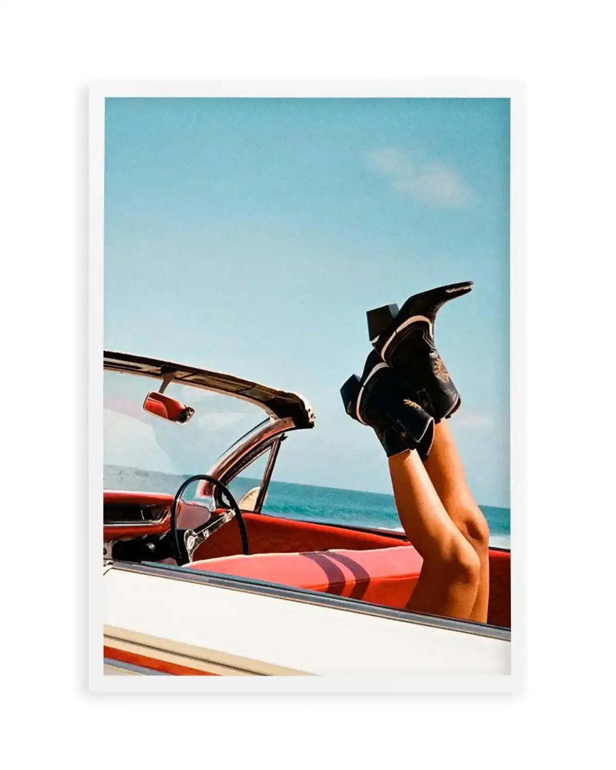 These Boots by Amy Hallam Art Print from Olive et Oriel where you can shop wallpaper and artworks online