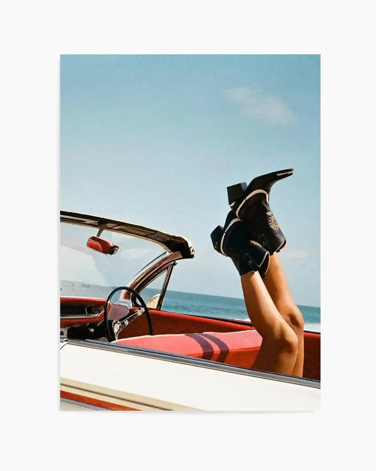 These Boots by Amy Hallam Art Print from Olive et Oriel where you can shop wallpaper and artworks online