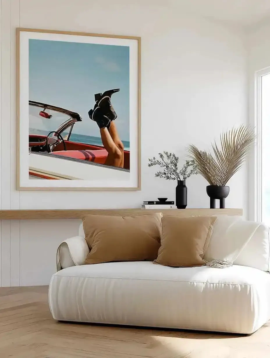 These Boots by Amy Hallam Art Print from Olive et Oriel where you can shop wallpaper and artworks online