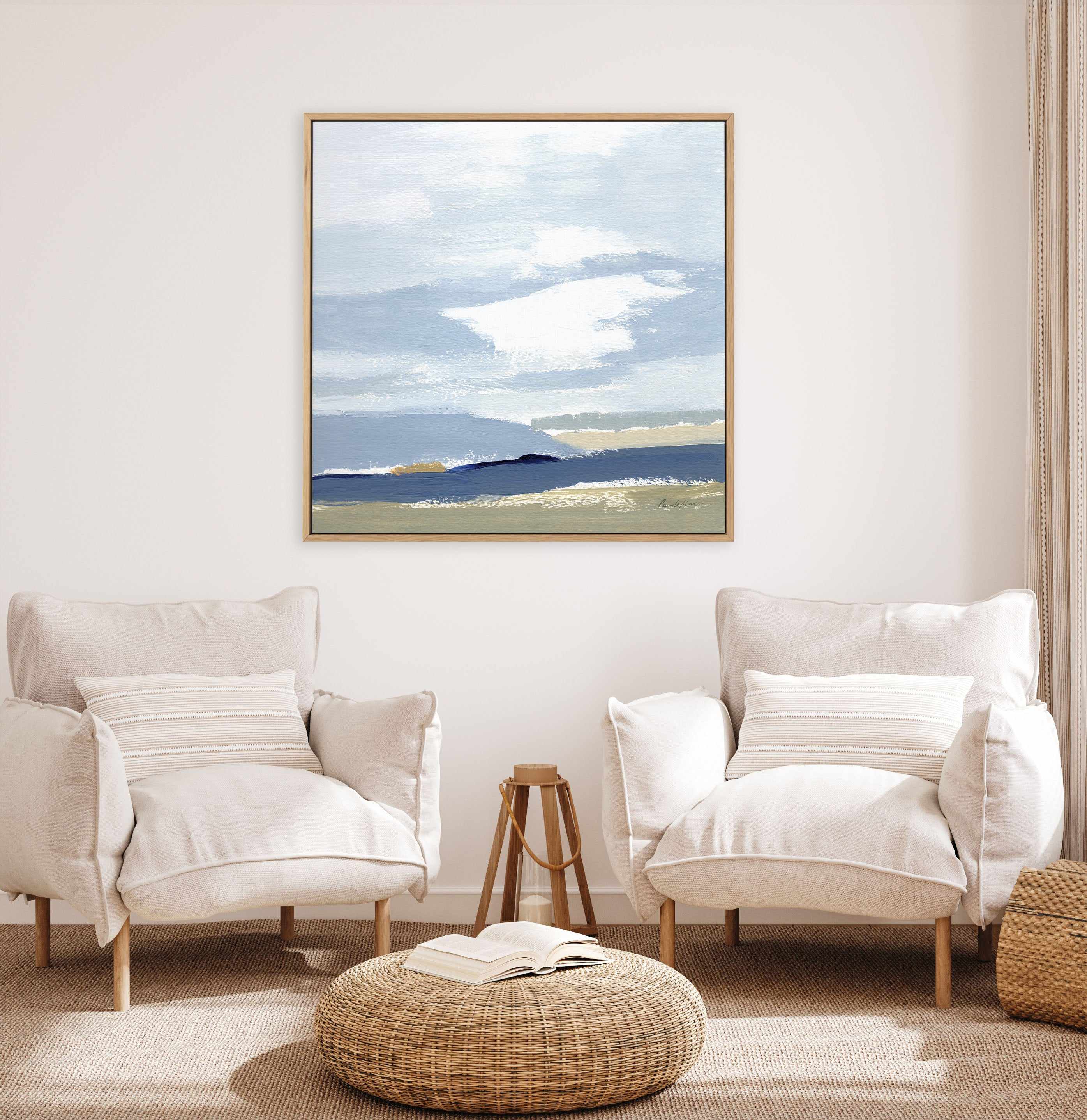 This Land I | Framed Canvas Art Print