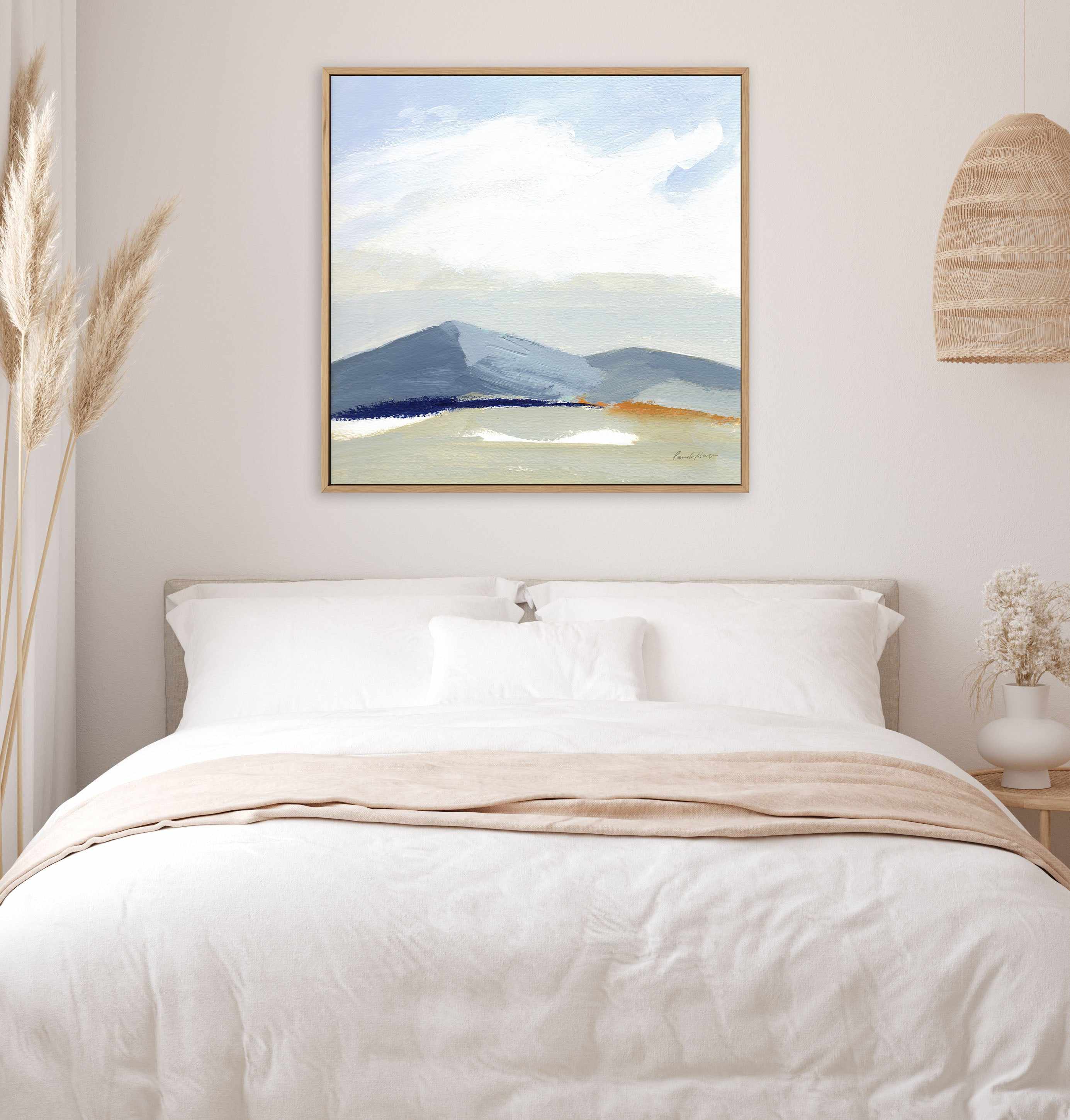 This Land II | Framed Canvas Art Print