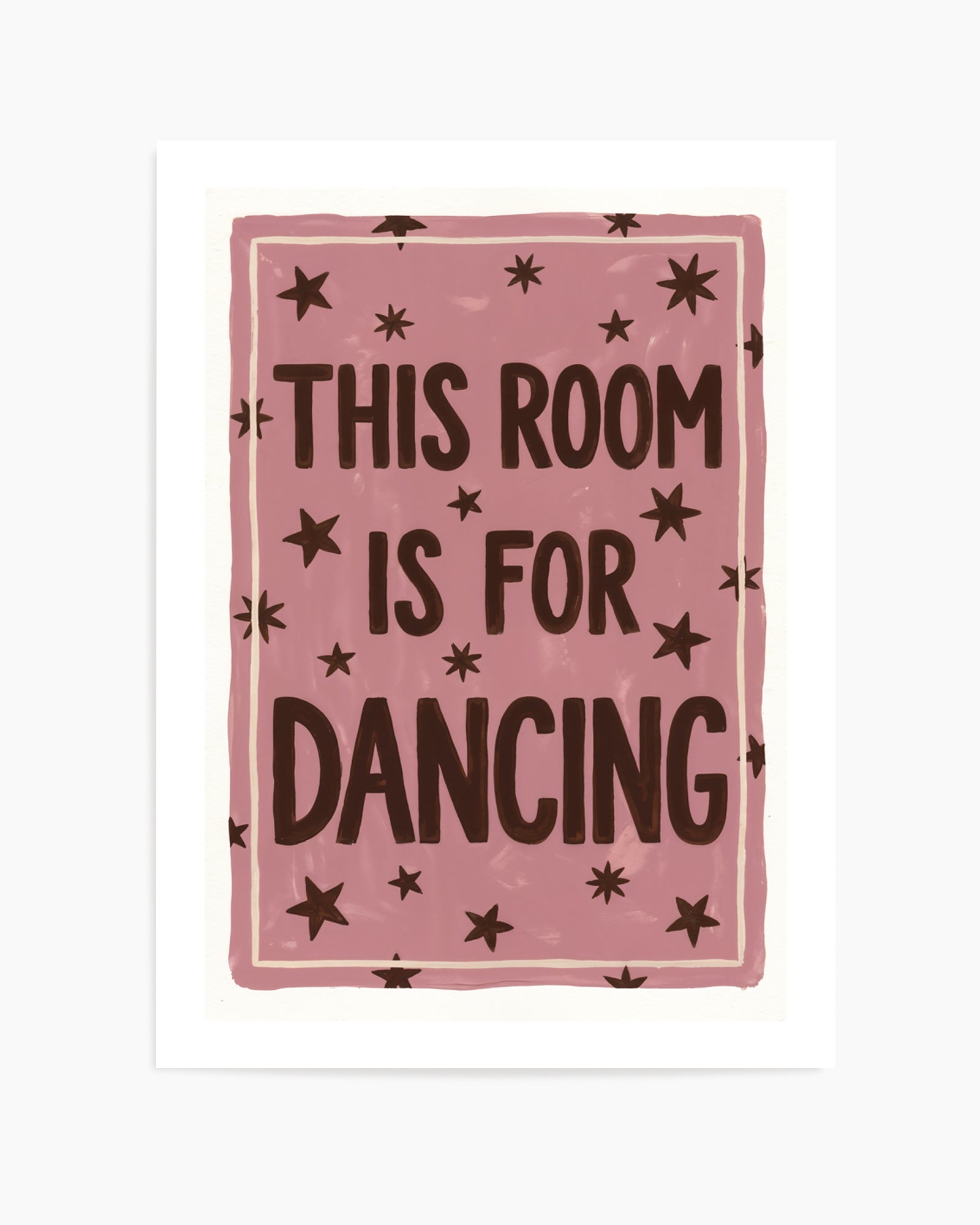 This Room is For Dancing | Art Print