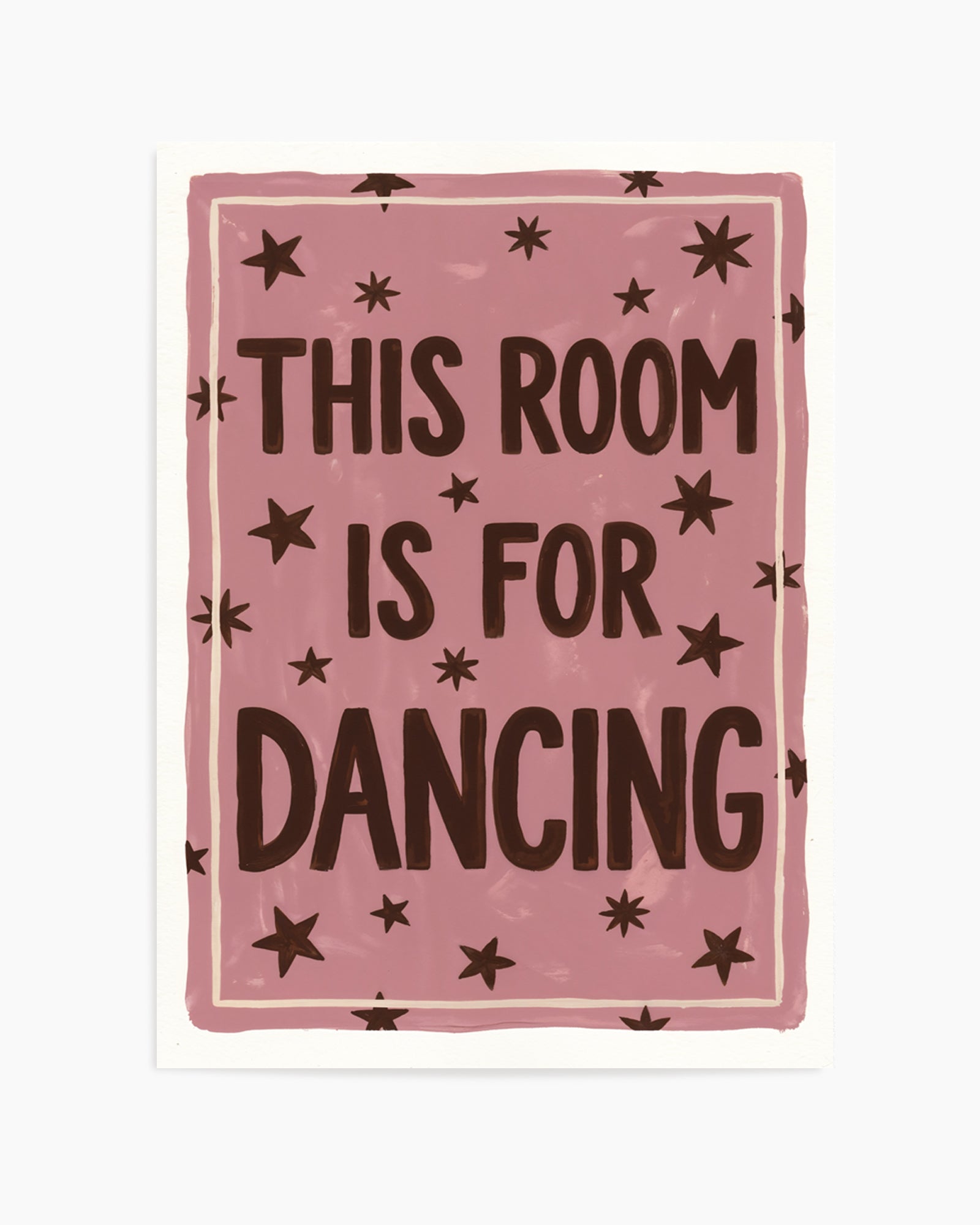 This Room is For Dancing | Art Print