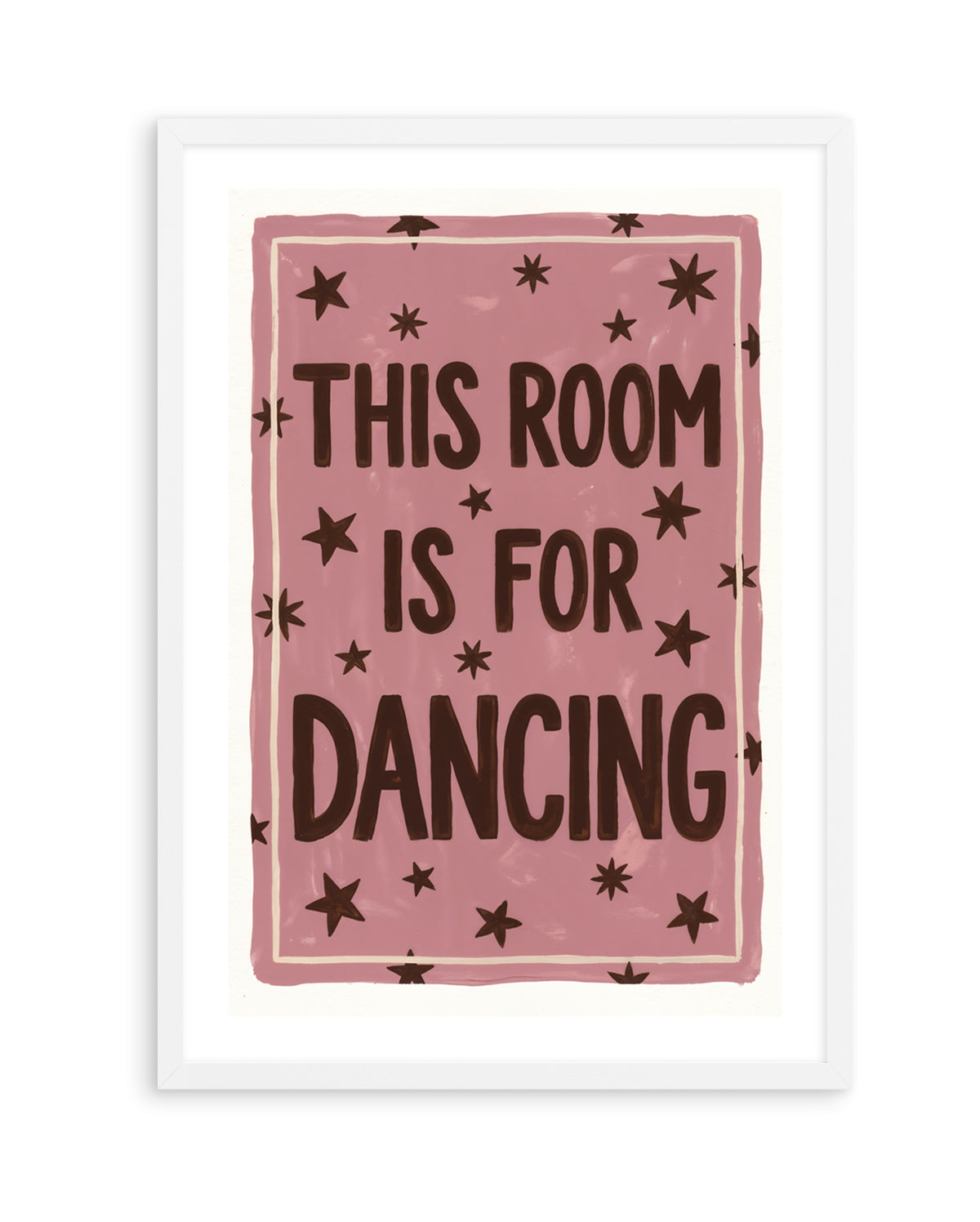 This Room is For Dancing | Art Print