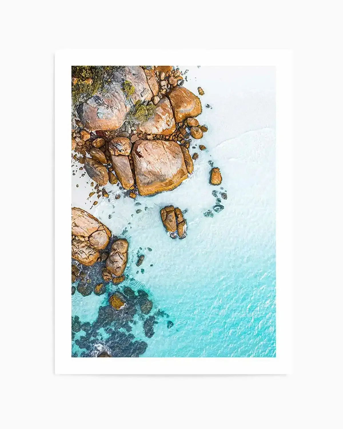 Thistle Cove I Esperance | Aerial Photo Wall Art Print from Olive et Oriel where you can shop wallpaper and artworks online