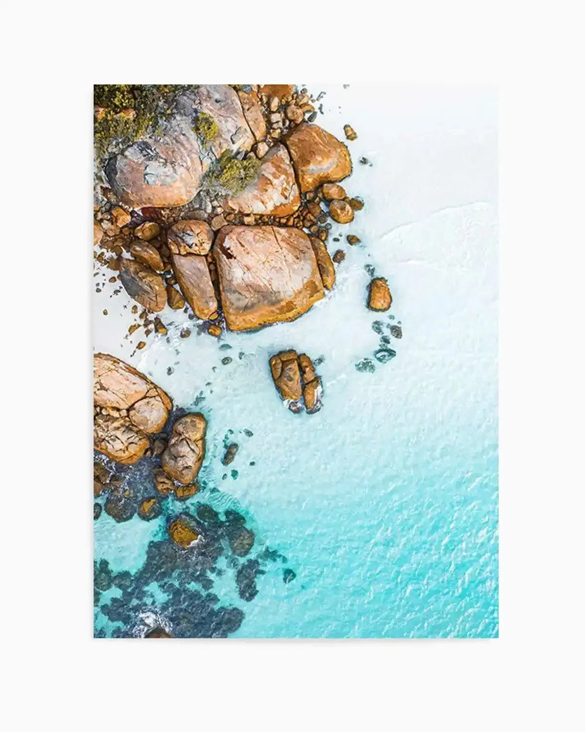 Thistle Cove I Esperance | Aerial Photo Wall Art Print from Olive et Oriel where you can shop wallpaper and artworks online