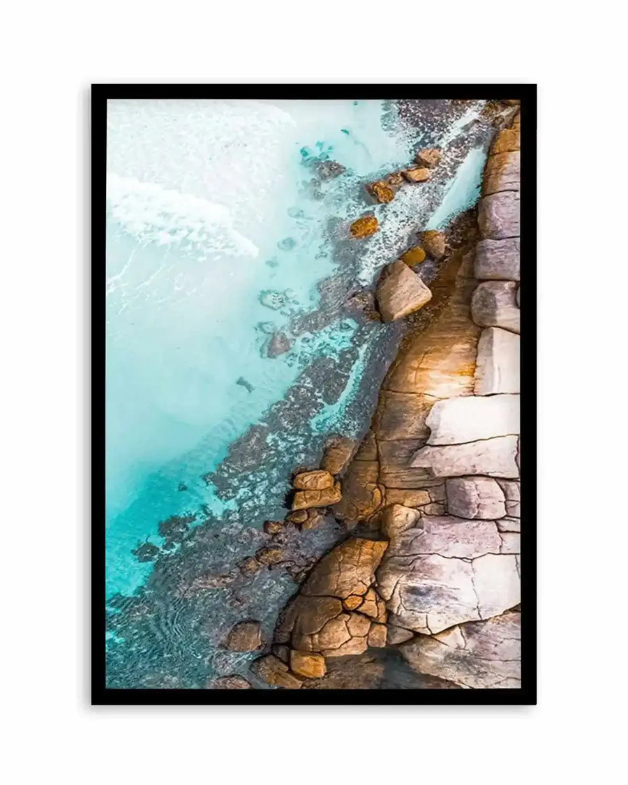 Thistle Cove II Esperance | Aerial Photo Wall Art Print from Olive et Oriel where you can shop wallpaper and artworks online