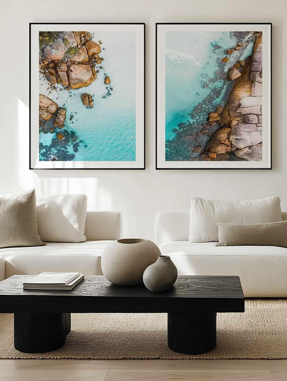 Thistle Cove Esperance I & II Art Print Set of 2 | Matching Wall Art from Olive et Oriel where you can shop wallpaper and artworks online