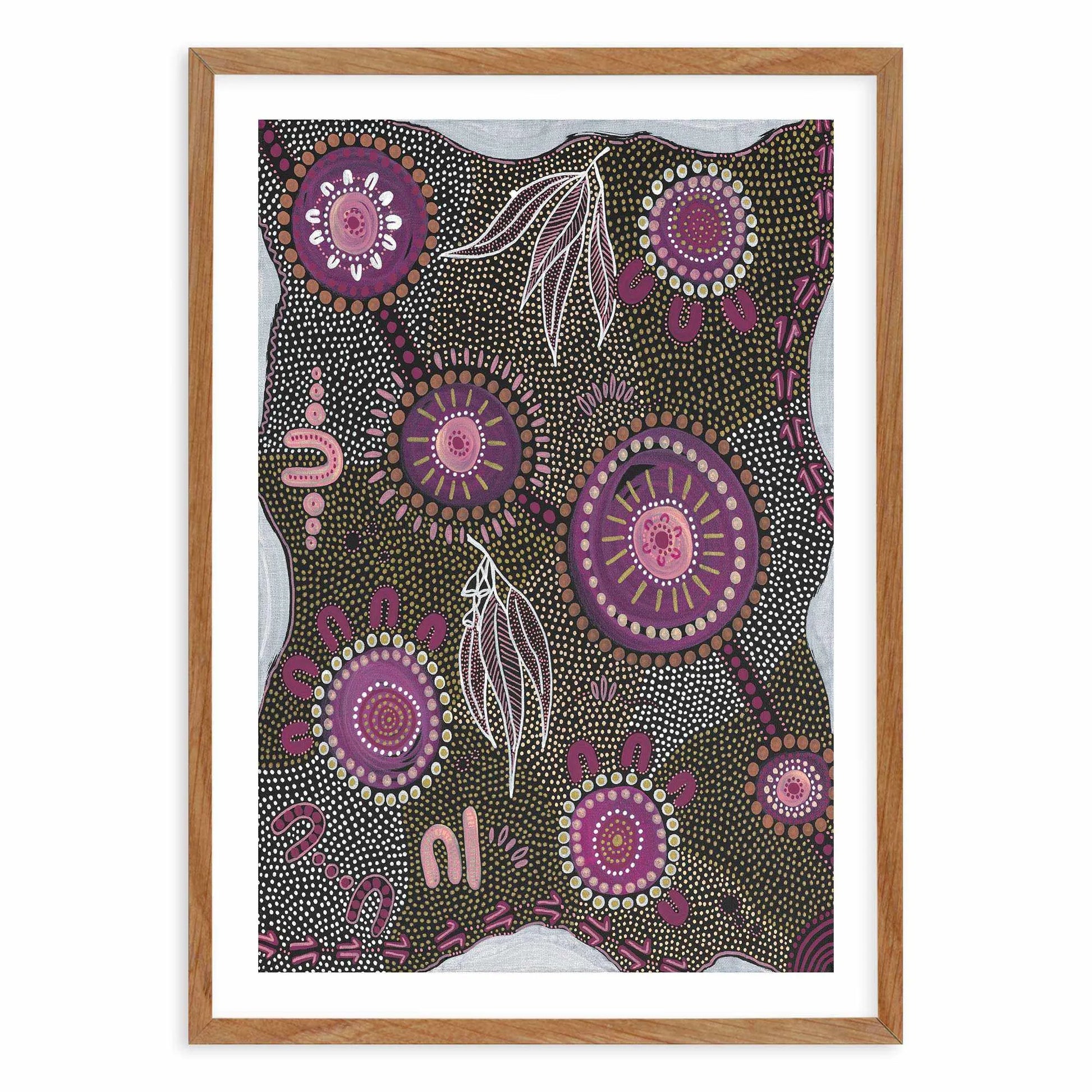 Those Around Me Art Print-PRINT-Olive et Oriel-Domica Hill-50x70 cm | 19.6" x 27.5"-Walnut-With White Border-Buy-Australian-Art-Prints-Online-with-Olive-et-Oriel-Your-Artwork-Specialists-Austrailia-Decorate-With-Coastal-Photo-Wall-Art-Prints-From-Our-Beach-House-Artwork-Collection-Fine-Poster-and-Framed-Artwork