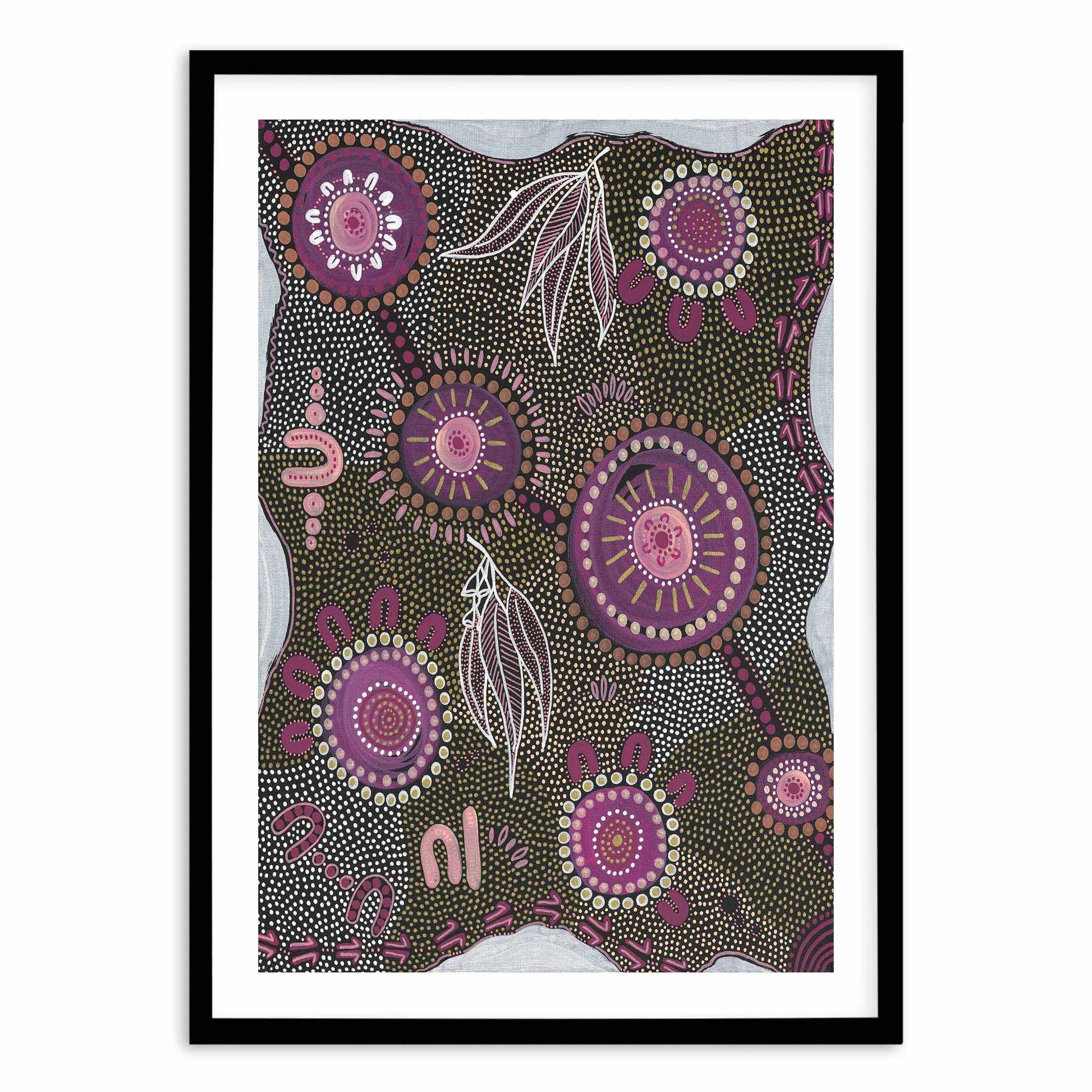 Those Around Me Art Print-PRINT-Olive et Oriel-Domica Hill-A5 | 5.8" x 8.3" | 14.8 x 21cm-Black-With White Border-Buy-Australian-Art-Prints-Online-with-Olive-et-Oriel-Your-Artwork-Specialists-Austrailia-Decorate-With-Coastal-Photo-Wall-Art-Prints-From-Our-Beach-House-Artwork-Collection-Fine-Poster-and-Framed-Artwork