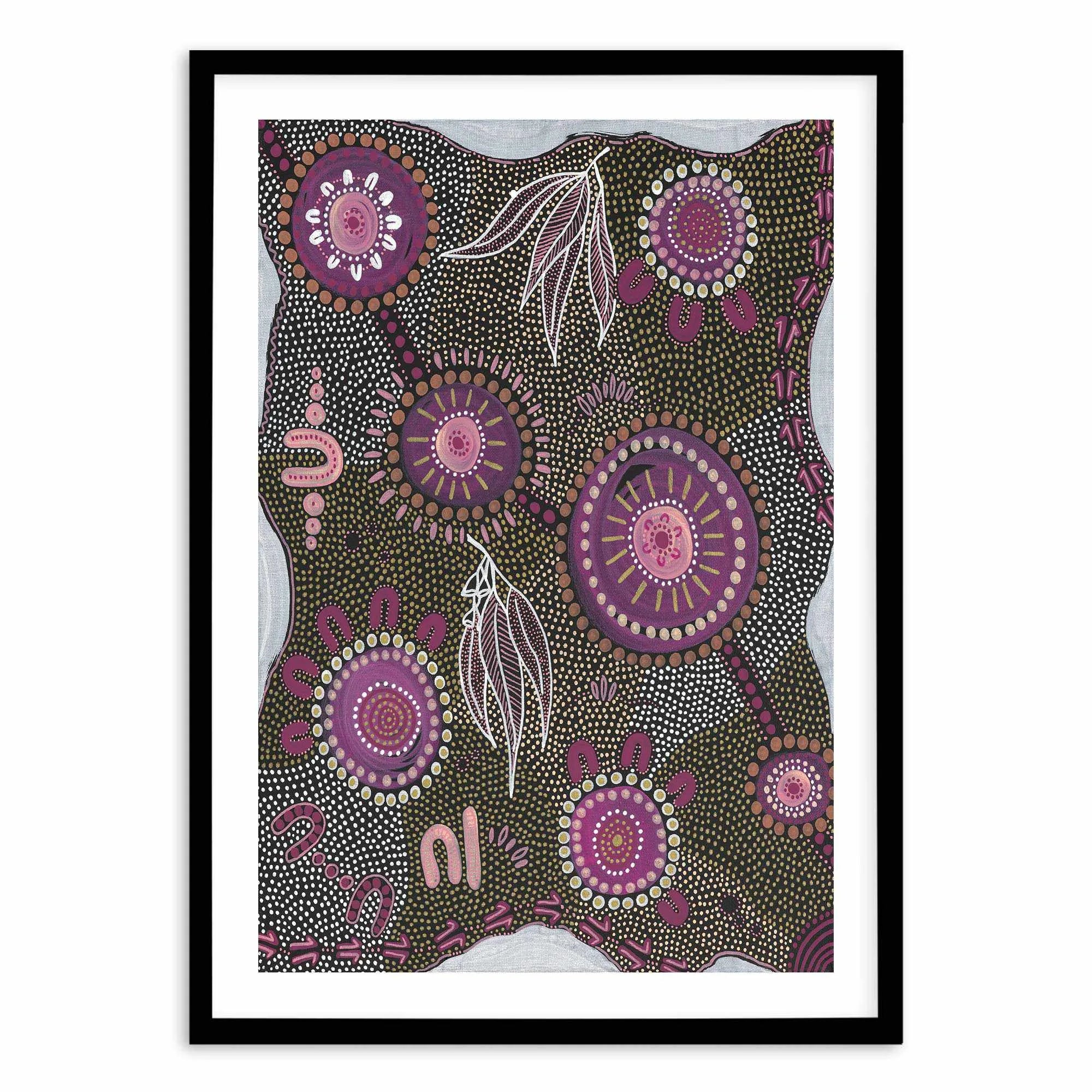 Those Around Me Art Print-PRINT-Olive et Oriel-Domica Hill-A5 | 5.8" x 8.3" | 14.8 x 21cm-Black-With White Border-Buy-Australian-Art-Prints-Online-with-Olive-et-Oriel-Your-Artwork-Specialists-Austrailia-Decorate-With-Coastal-Photo-Wall-Art-Prints-From-Our-Beach-House-Artwork-Collection-Fine-Poster-and-Framed-Artwork