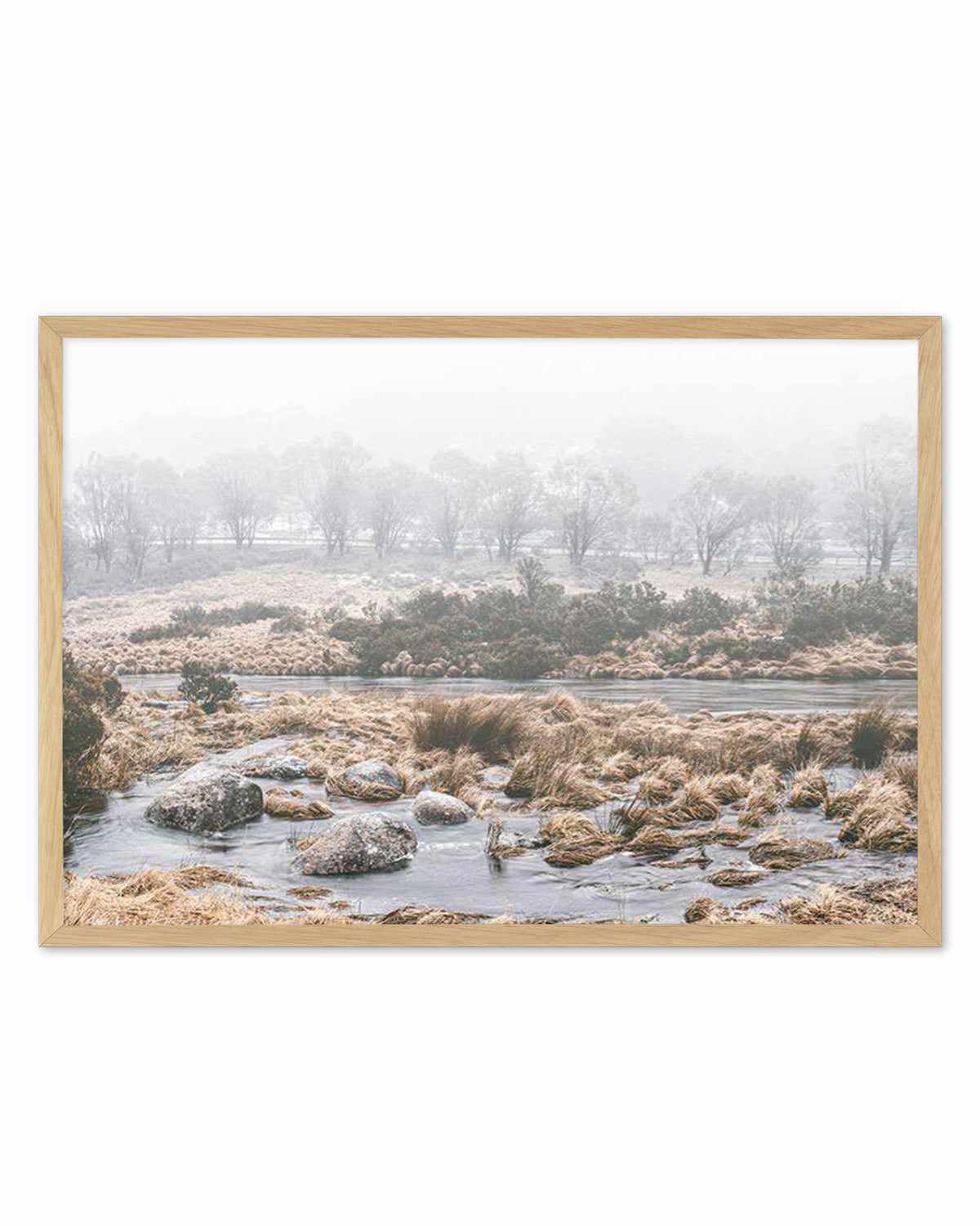 Thredbo Lake Art Print