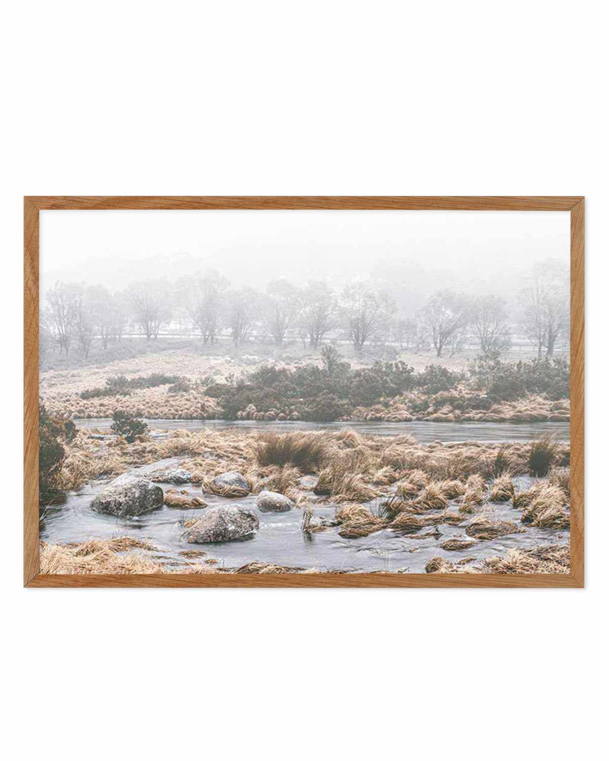 Thredbo Lake Art Print