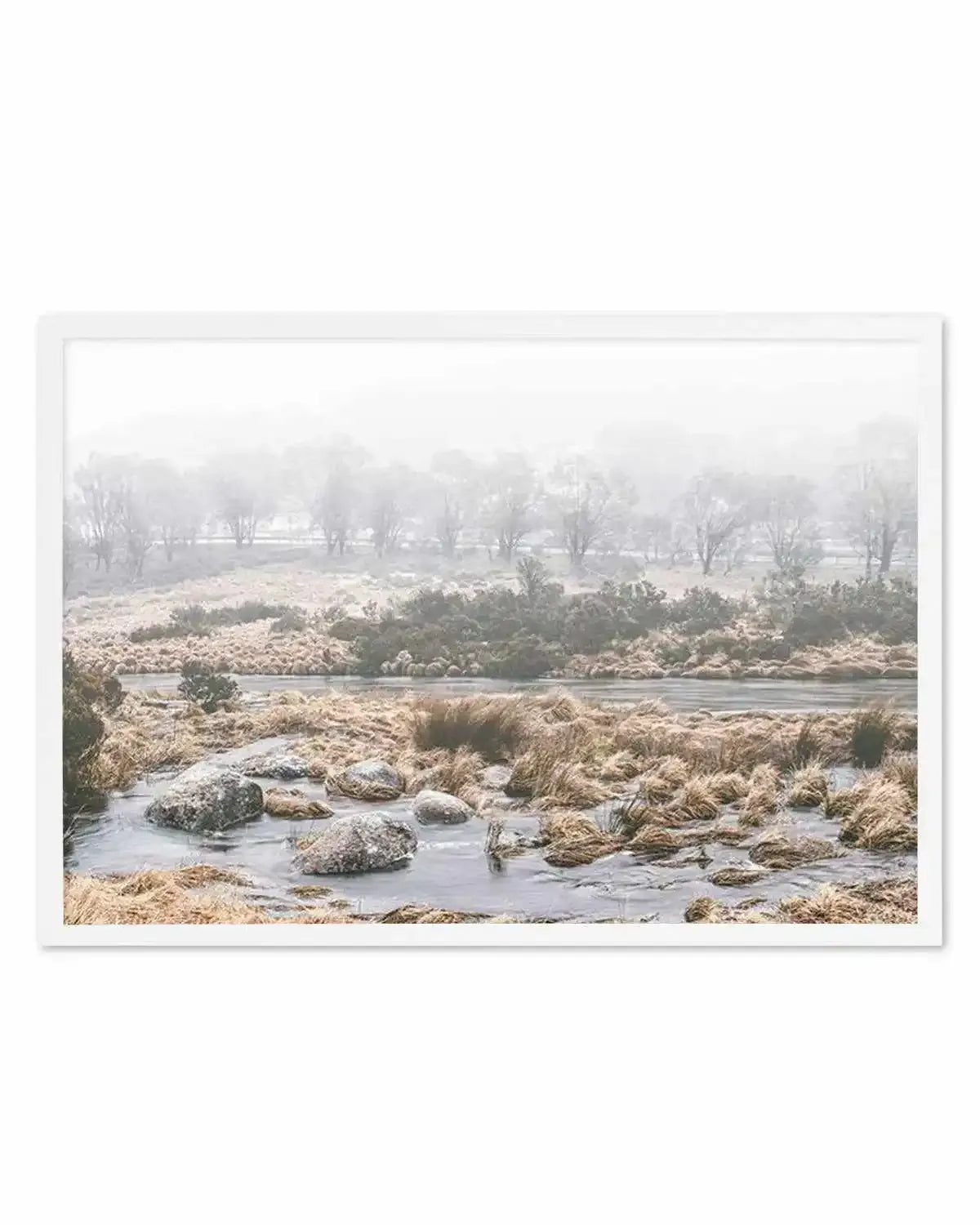 Thredbo Lake Art Print from Olive et Oriel where you can shop wallpaper and artworks online