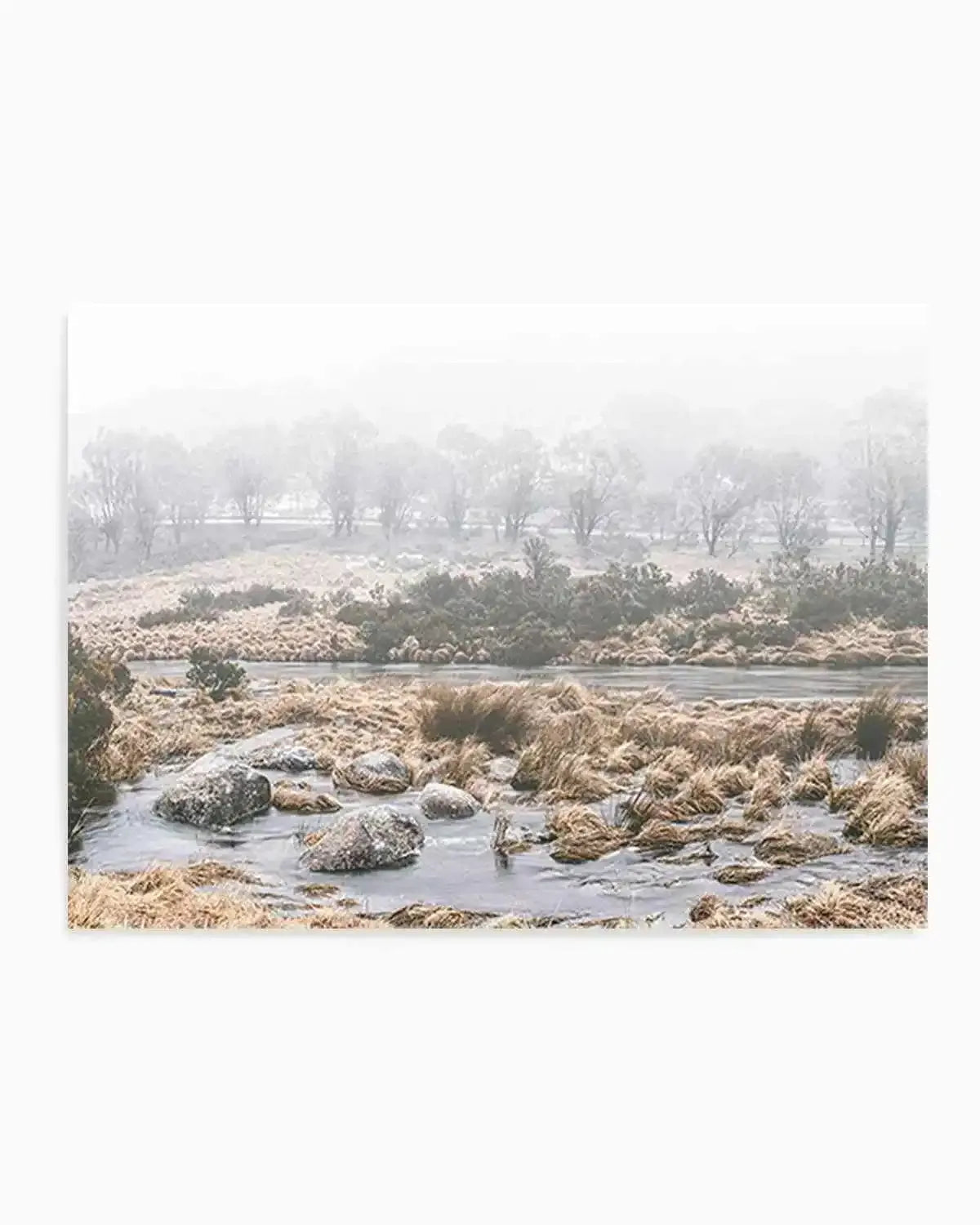 Thredbo Lake Art Print from Olive et Oriel where you can shop wallpaper and artworks online