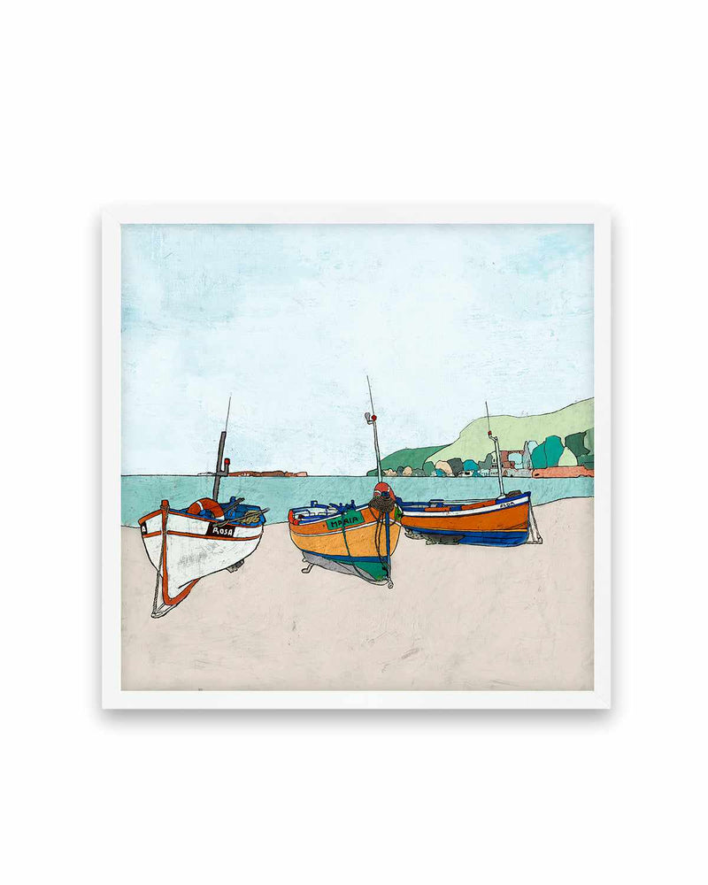 Three Boats Art Print