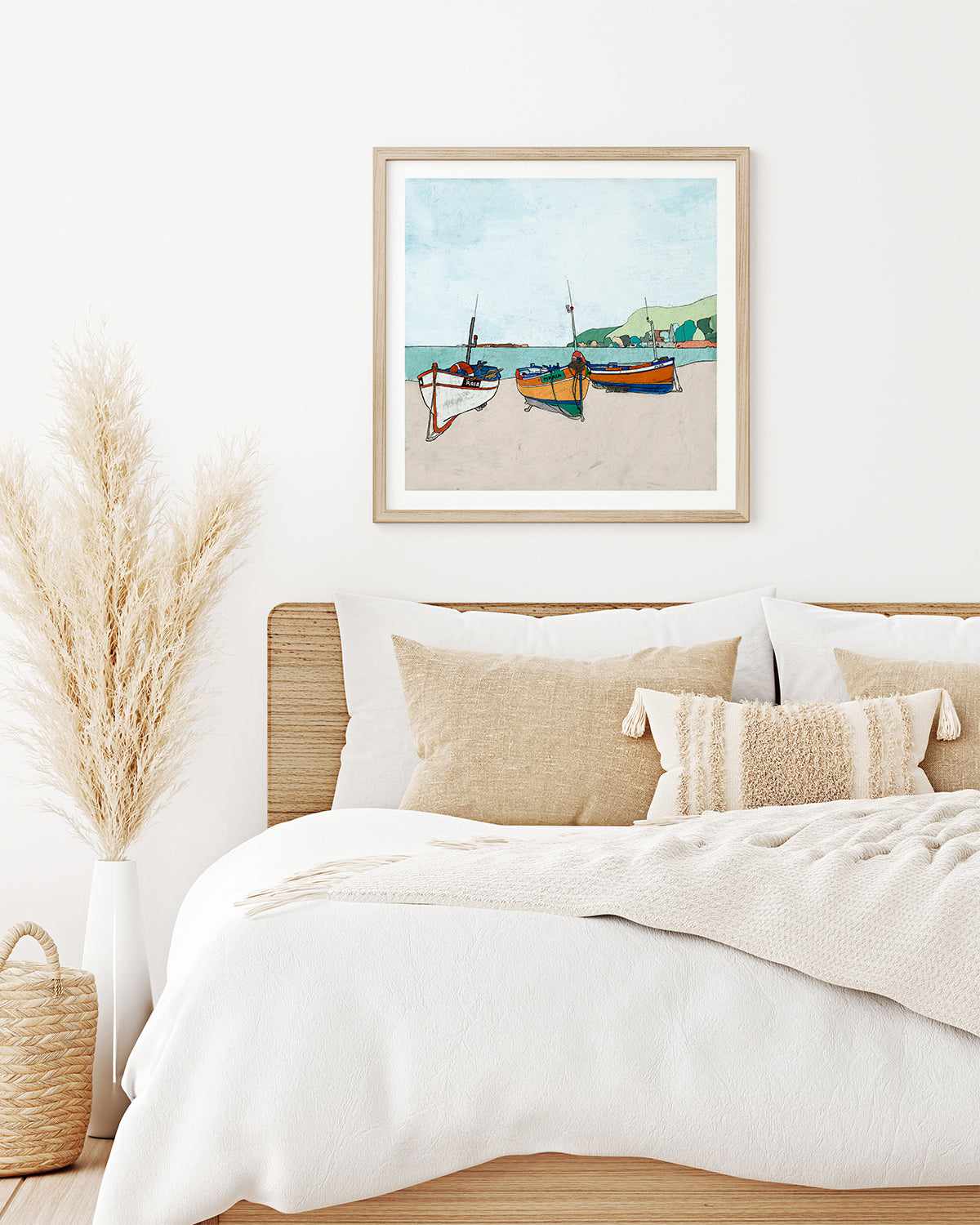 Three Boats Art Print