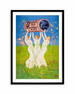 Three Maidens Vintage Poster Art Print