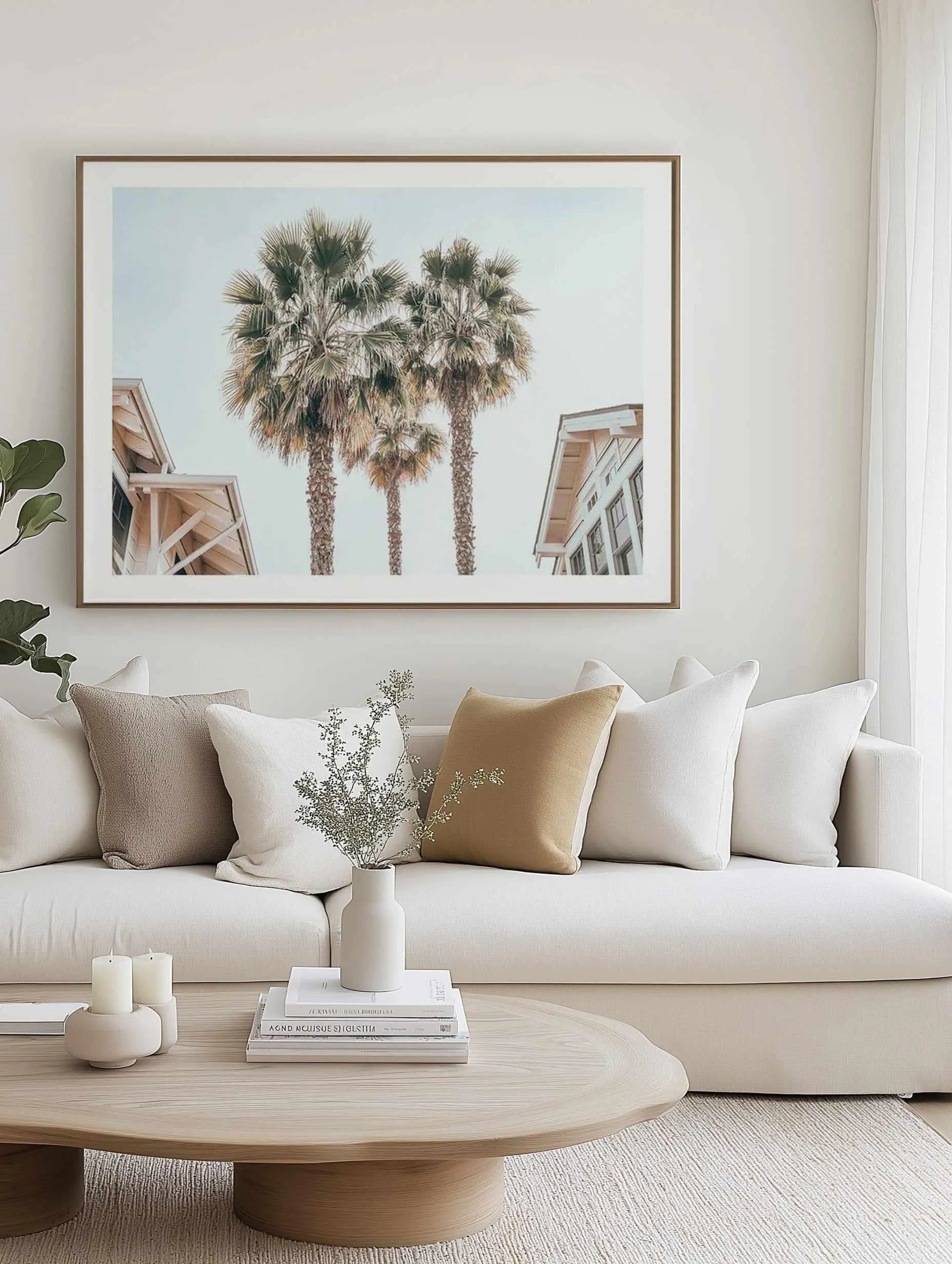 Three Palms, Palm Springs Art Print from Olive et Oriel where you can shop wallpaper and artworks online