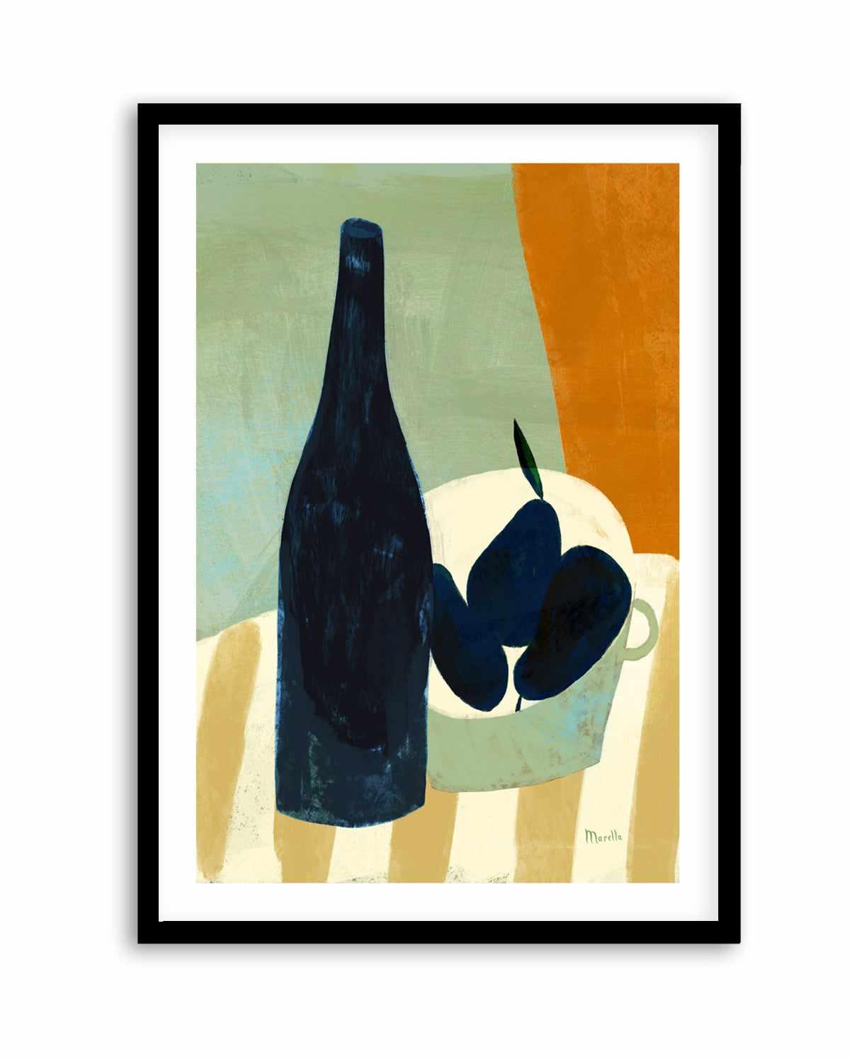 Three Pears by Marco Marella | Art Print from Olive et Oriel where you can shop wallpaper and artworks online