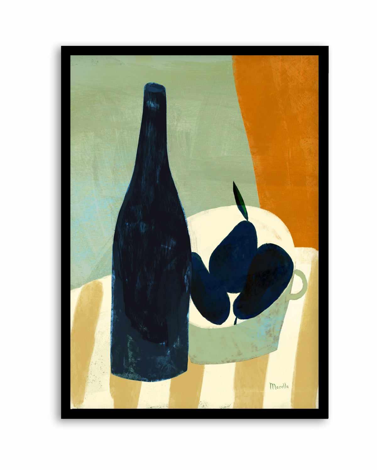 Three Pears by Marco Marella | Art Print from Olive et Oriel where you can shop wallpaper and artworks online