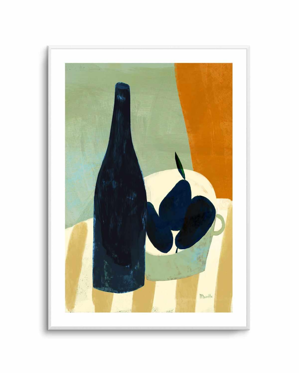 Three Pears by Marco Marella | Art Print from Olive et Oriel where you can shop wallpaper and artworks online