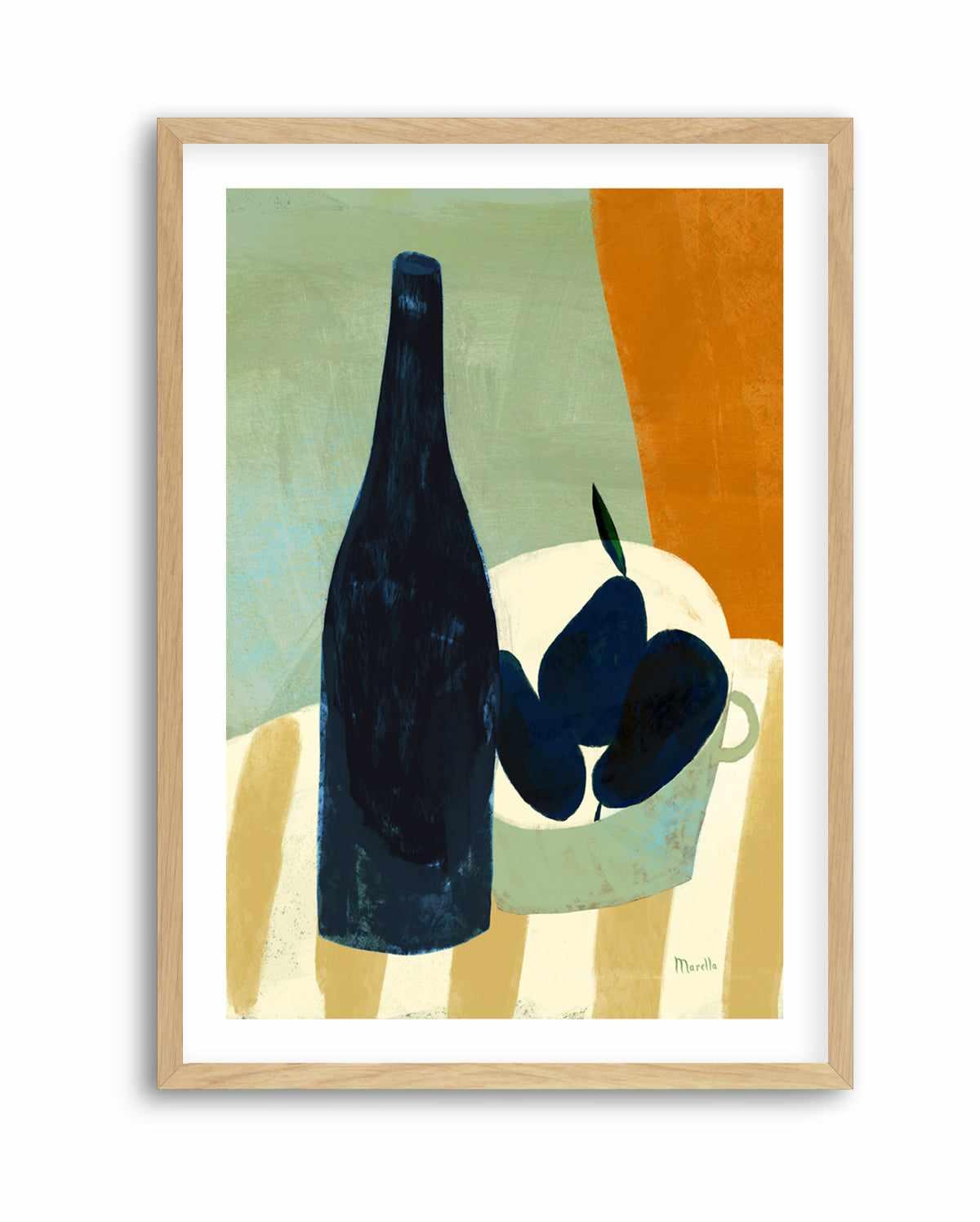 Three Pears by Marco Marella | Art Print from Olive et Oriel where you can shop wallpaper and artworks online