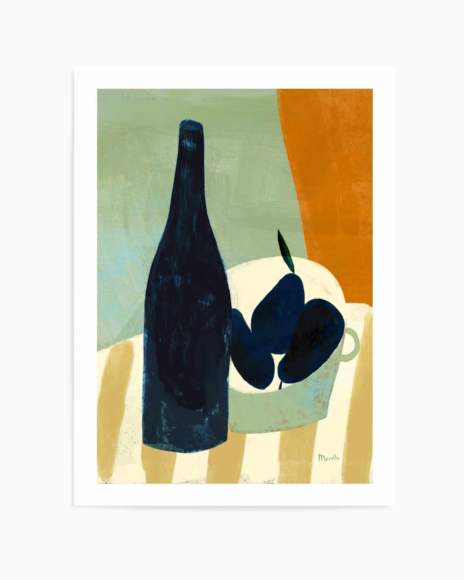 Three Pears by Marco Marella | Art Print from Olive et Oriel where you can shop wallpaper and artworks online